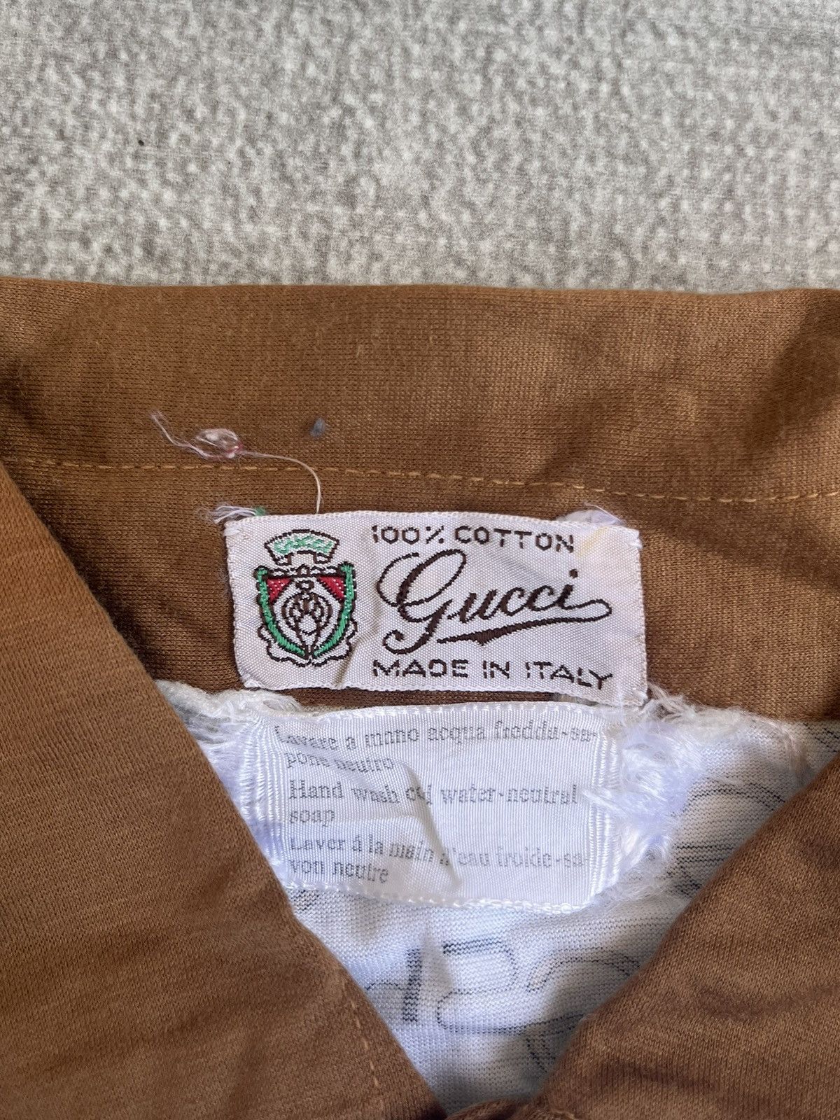 Gucci Vintage Gucci poloshirt monogram Size US M / EU 48-50 / 2 - 3 Thumbnail
