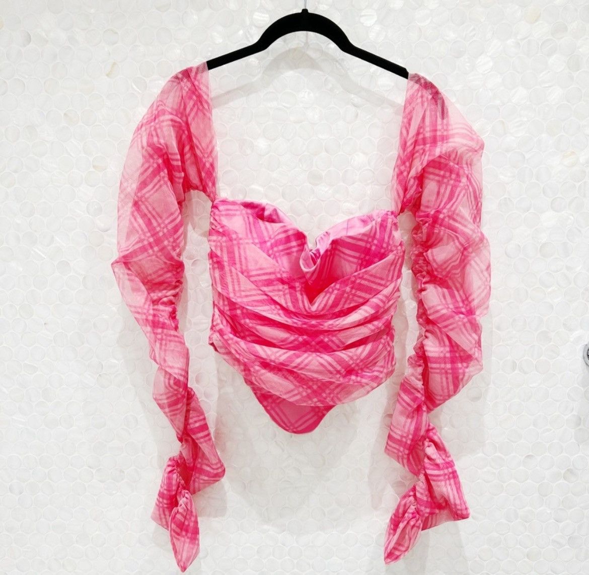 Other Nana Jacqueline Pink Corset Top Size M / US 6-8 / IT 42-44 - 1 Thumbnail