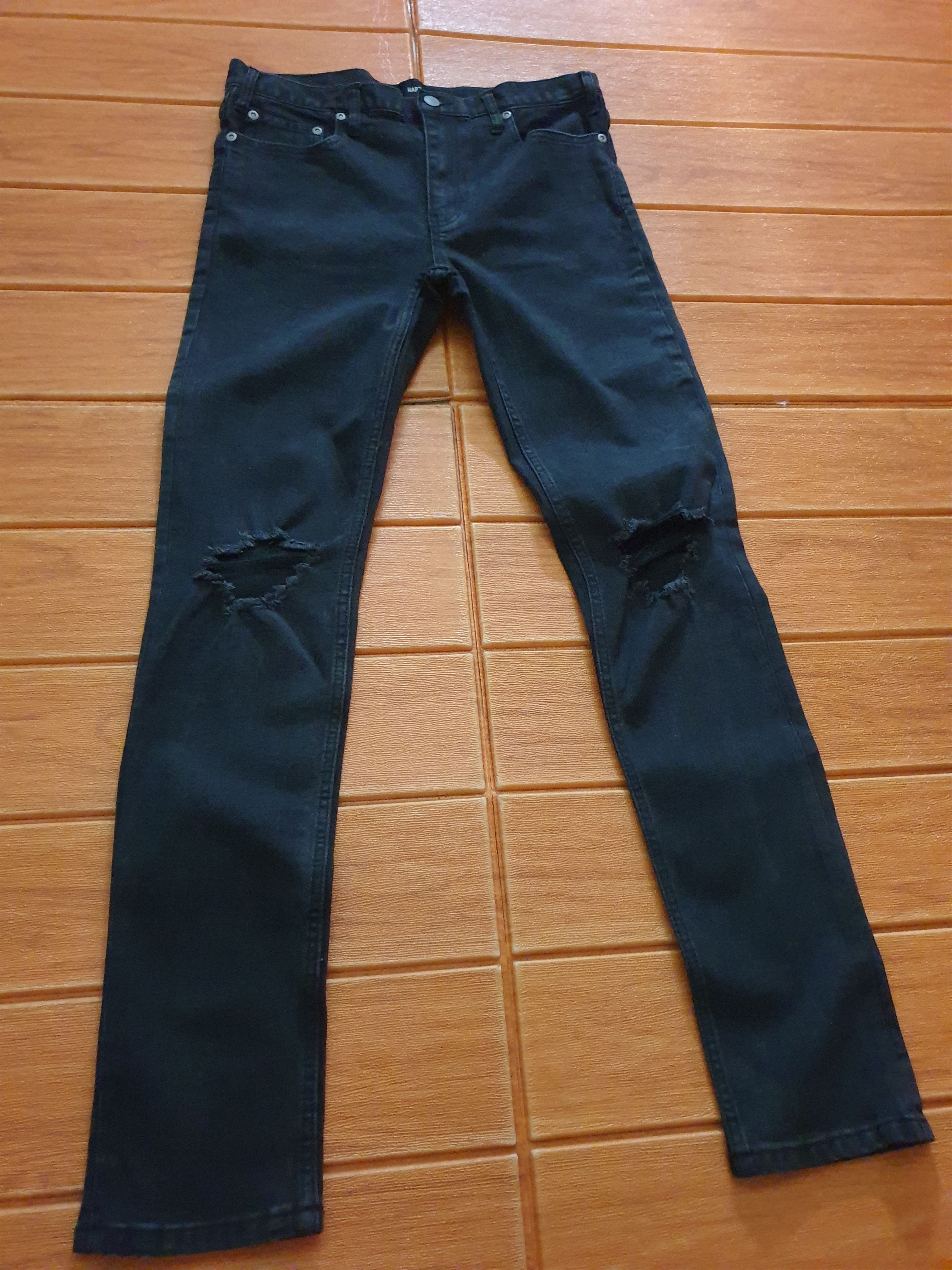 HARE Hare Japanese brand black colour pant Size US 30 / EU 46 - 4 Thumbnail
