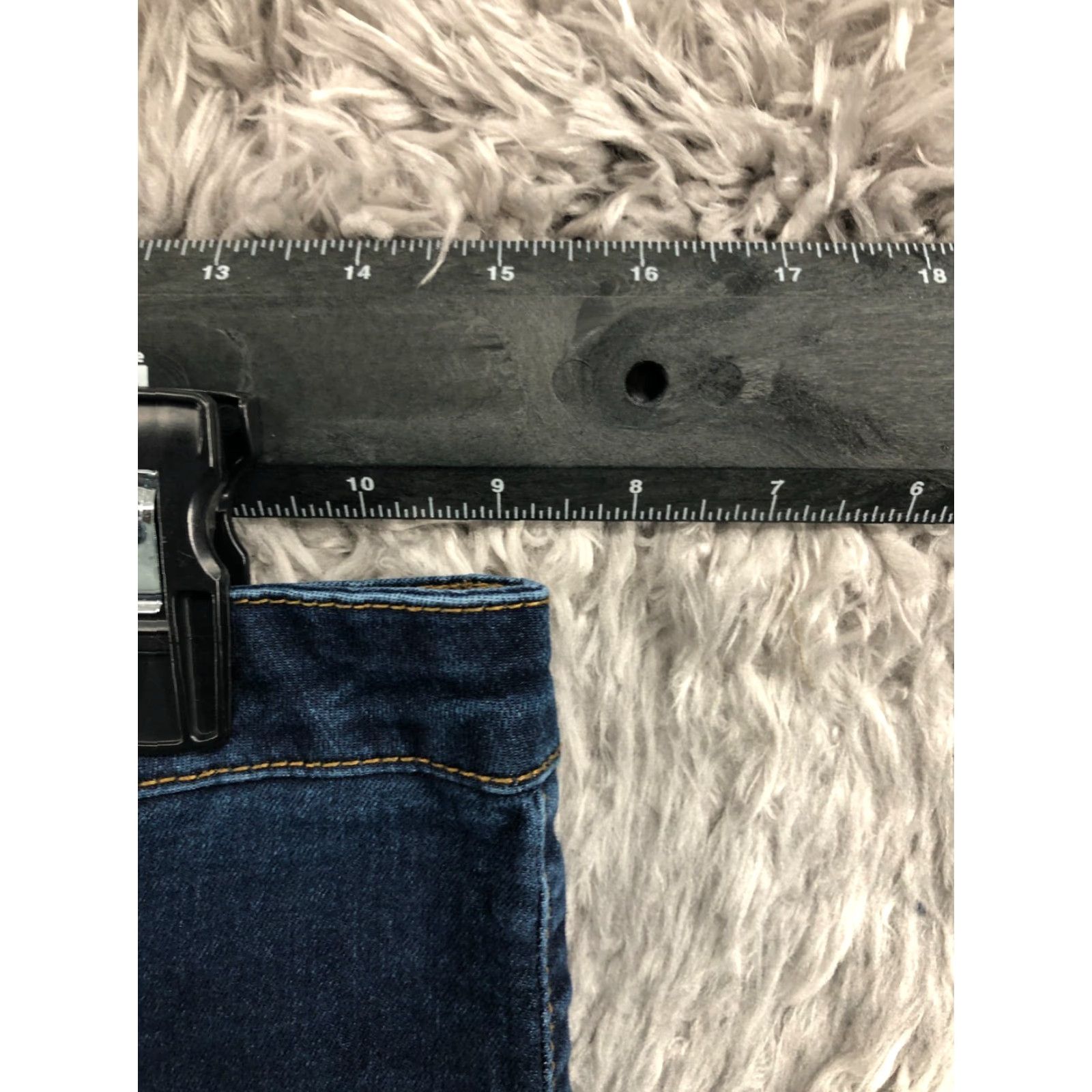 Vintage Ashley Mason Jeans Skinny 29 Womens Medium Wash Blue Flaw Size 29" - 2 Thumbnail
