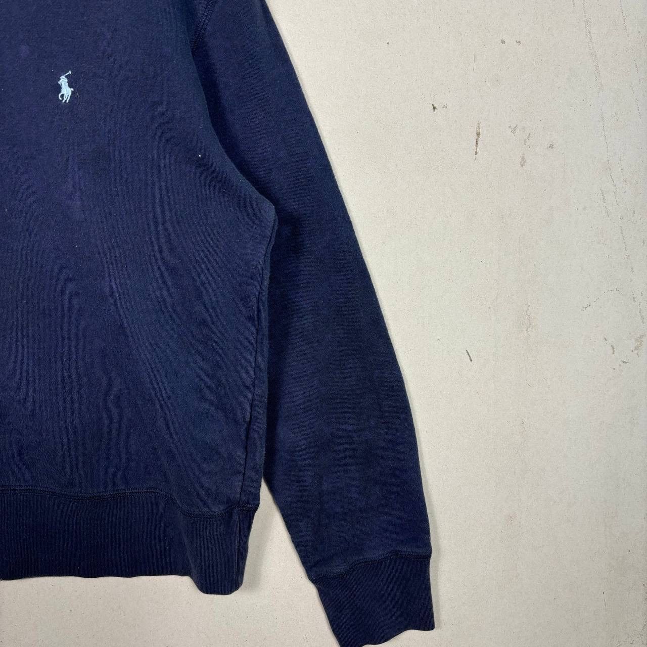 Polo Ralph Lauren 90s Ralph Lauren Sport Sweatshirt M Vintage Navy Streetwear Size US M / EU 48-50 / 2 - 4 Thumbnail