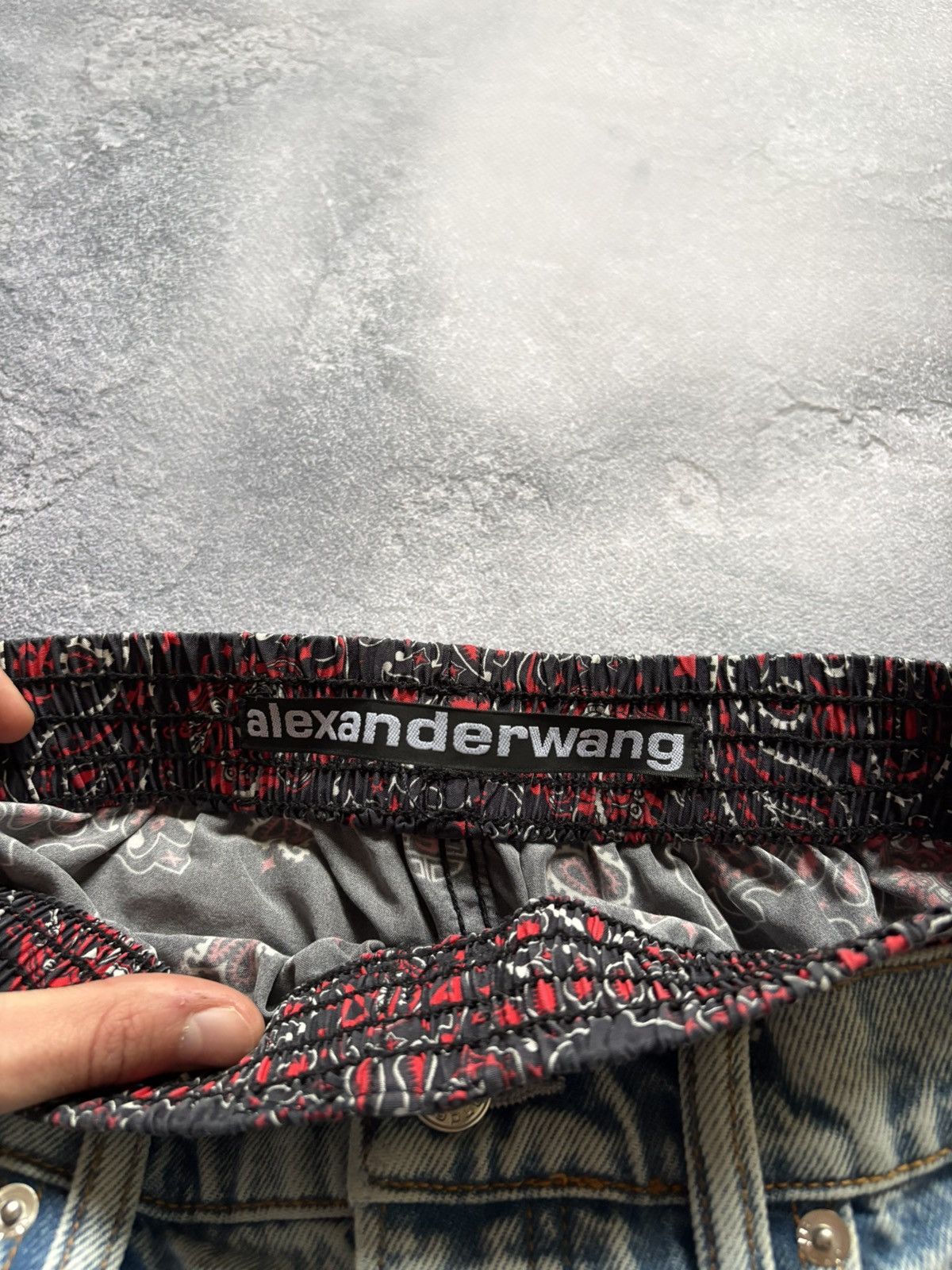 Alexander Wang Alexander Wang Y2K Distressed Layered Boxer Jeans Size 25 Size 25" / US 0 / IT 36 - 11 Thumbnail