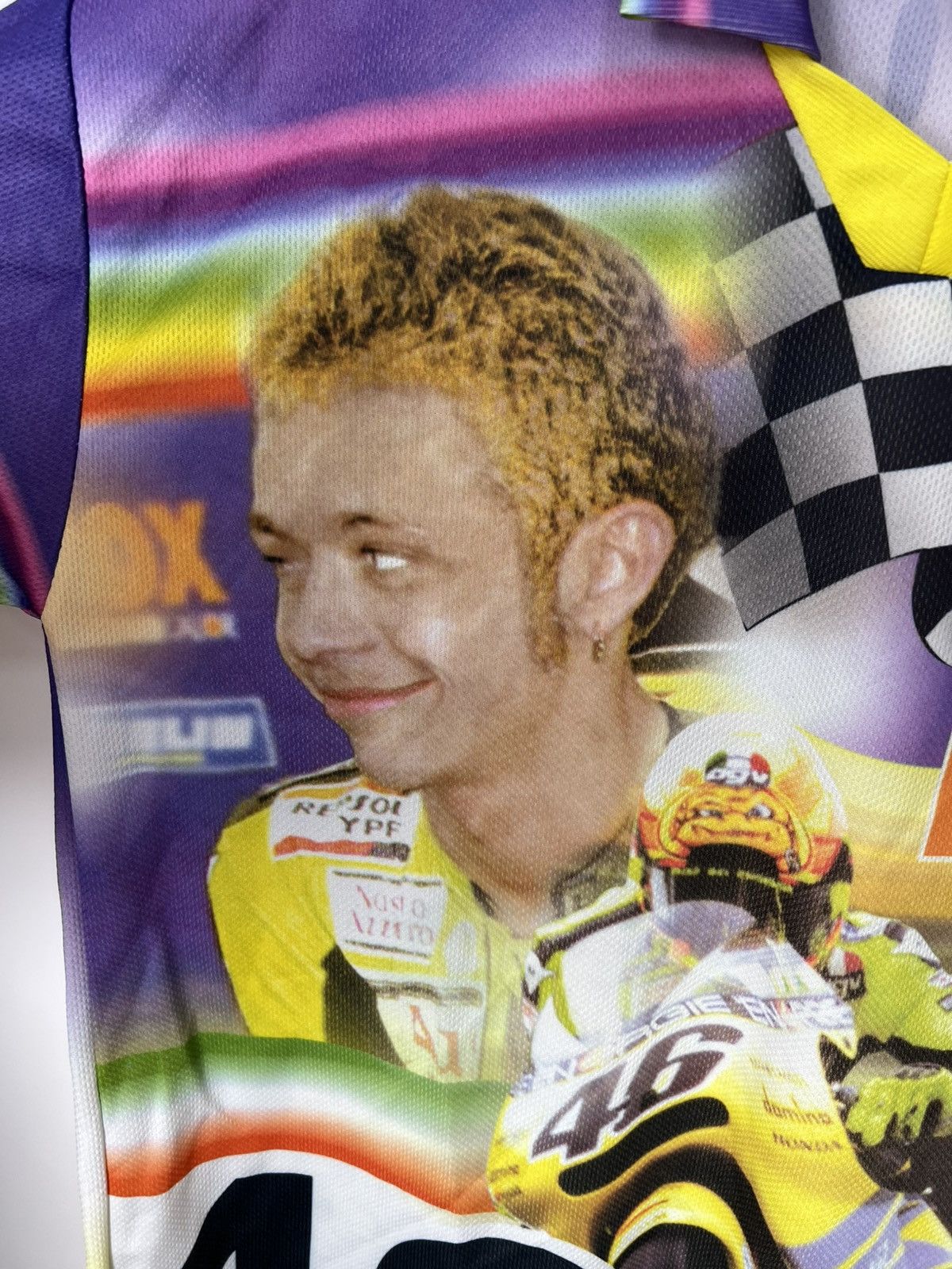 Vintage Vintage streetwear moto racing Yamaha Valentino Rossi Jersey Size US L / EU 52-54 / 3 - 4 Thumbnail