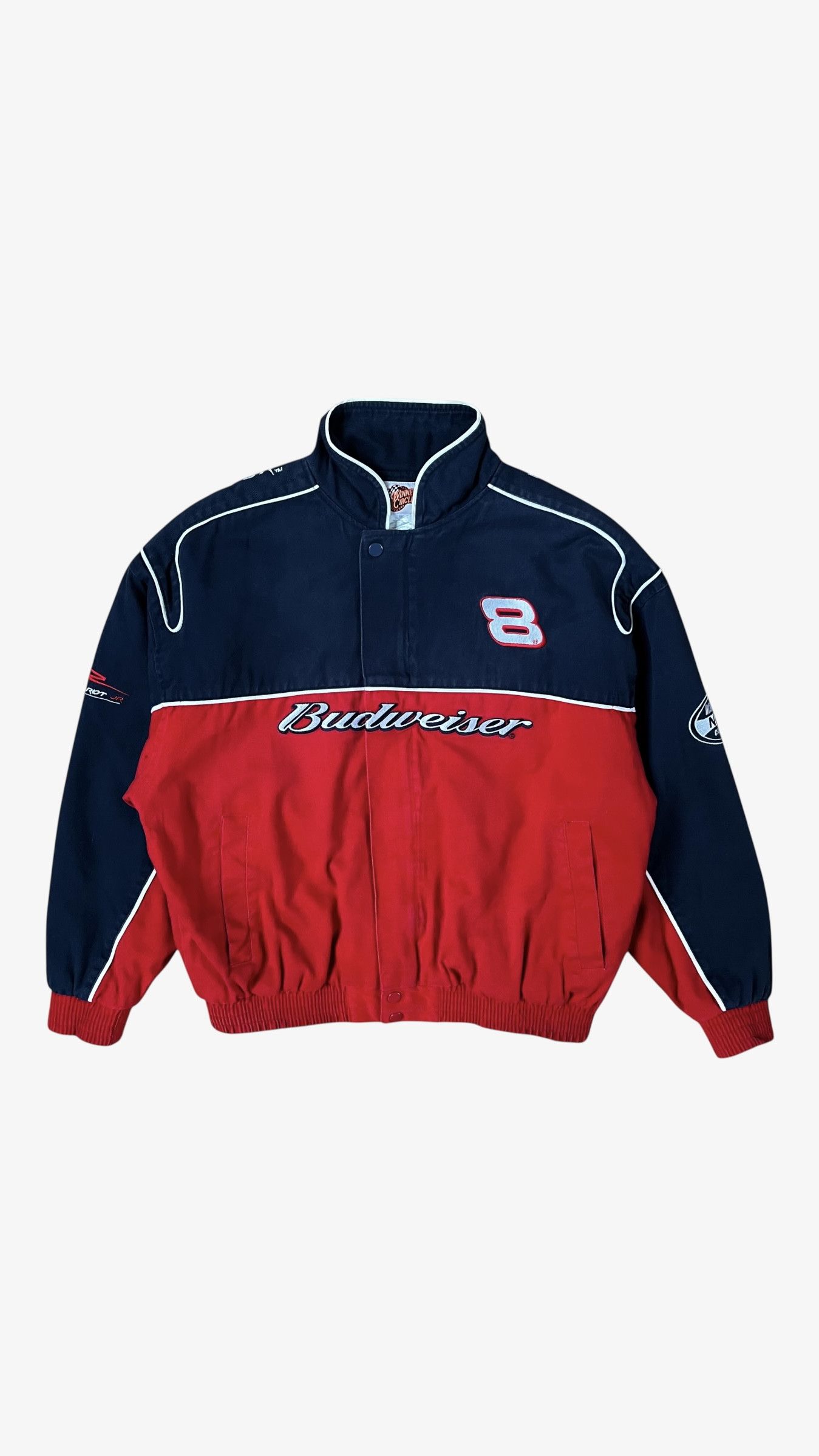 Budweiser Vintage 90s Men's Winner's Circle Budweiser NASCAR Jacket Size US S / EU 44-46 / 1 - 1 Thumbnail