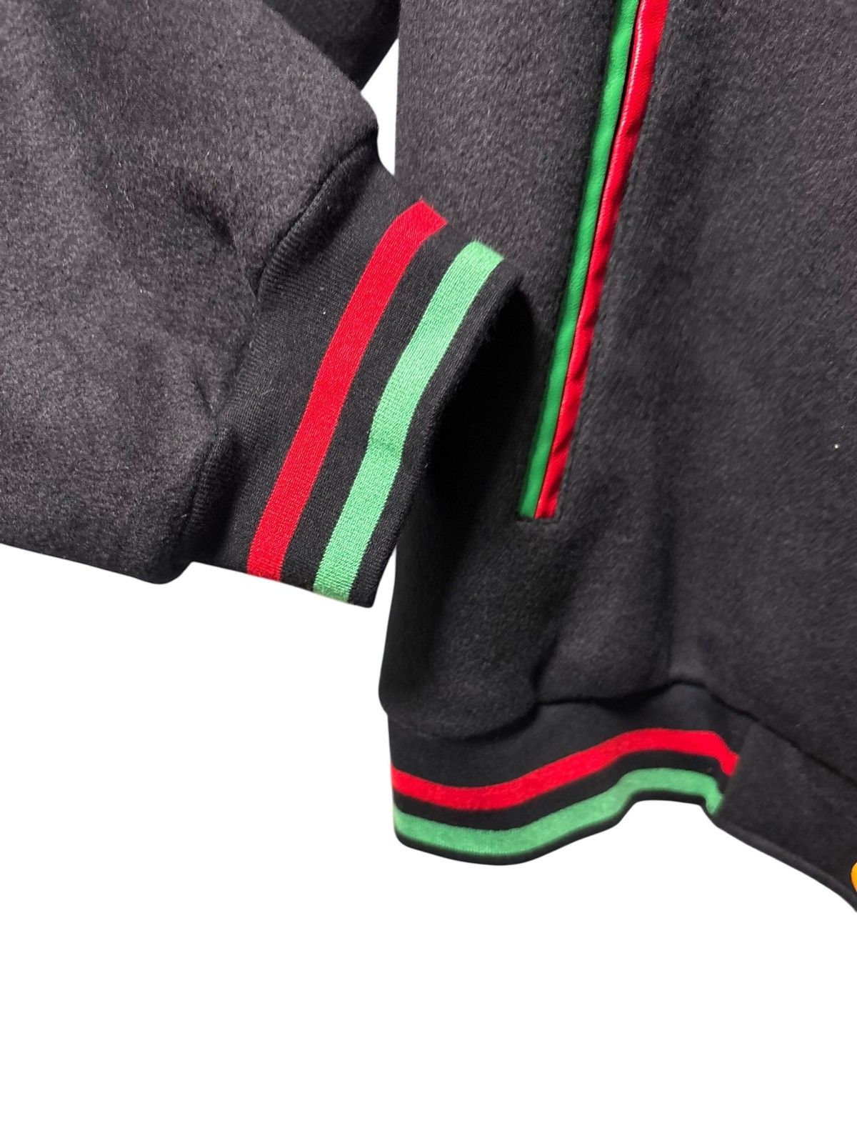 Whensmokeclears When Smoke Clears RGB Varsity Wool Bomber Jacket RARE Size US XXL / EU 58 / 5 - 5 Thumbnail
