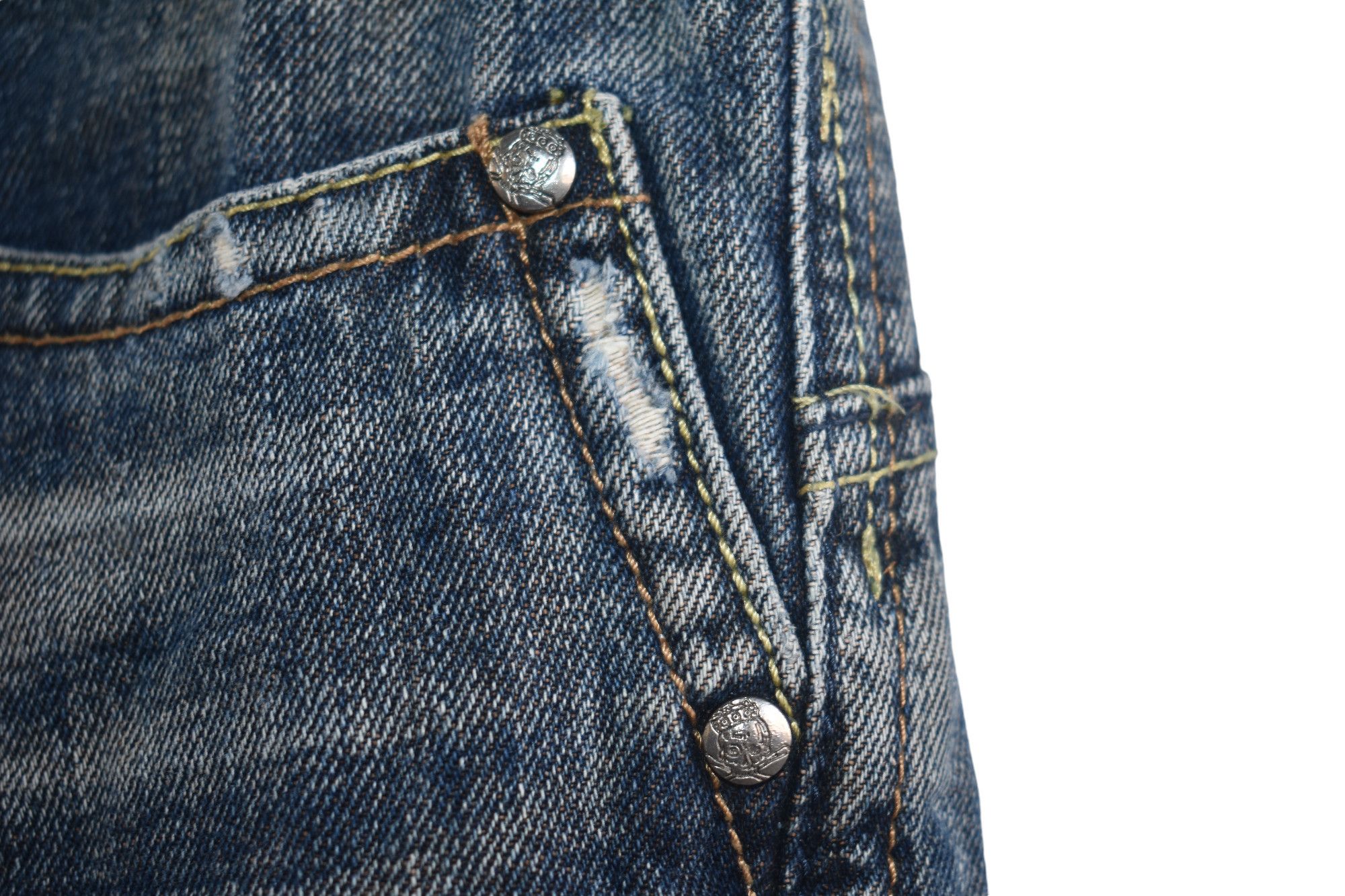 Japanese Brand × Oni Oni Denim Wide Leg Jeans W34 Size US 34 / EU 50 - 4 Thumbnail