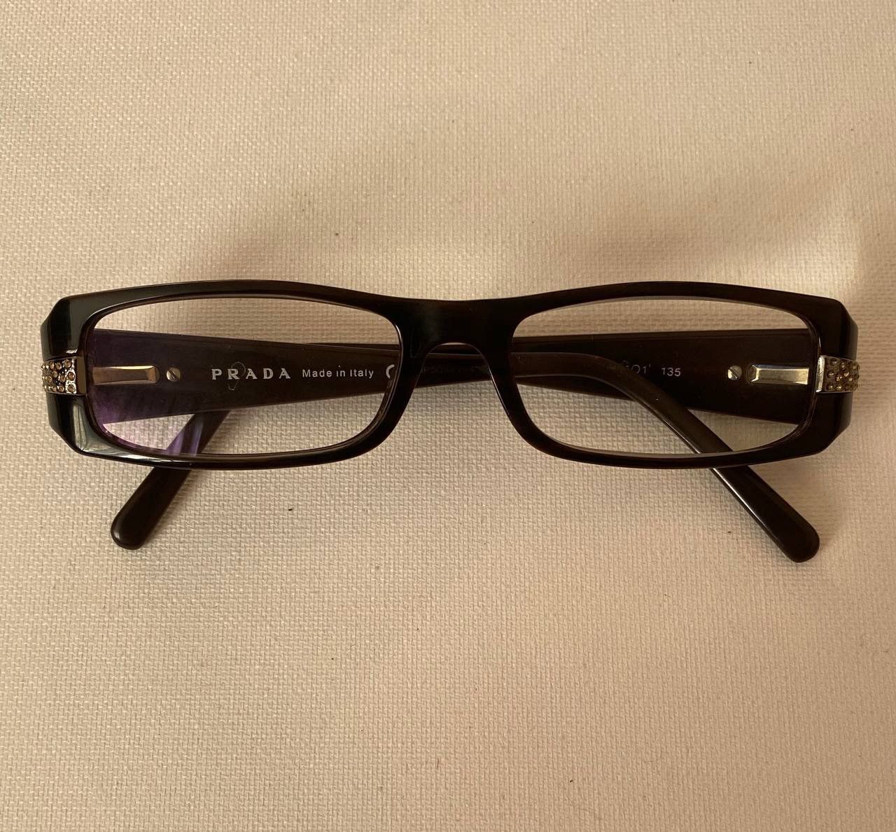 Prada Prada Clear Lens Bayonetta Eye Glasses Size ONE SIZE - 4 Thumbnail