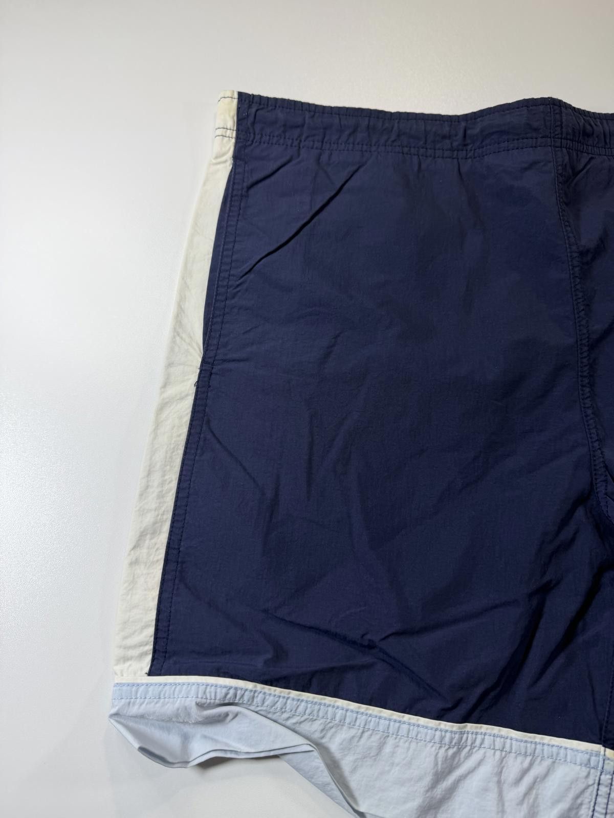 Nautica Nautica Men's Navy Blue Swim Shorts with White and Blue M Size US 32 / EU 48 - 3 Thumbnail