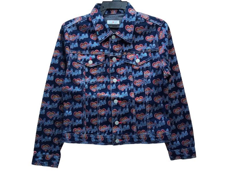 Angel Blue Angel Blue Y2k glitter denim jacket 💙♥️ Size M / US 6-8 / IT 42-44 - 2 Thumbnail