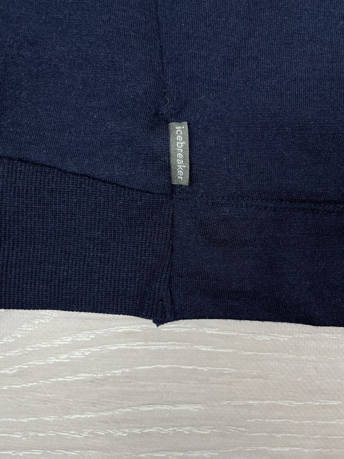 Icebreaker Icebreaker Blue Wool Pockets Knit Sweater Size US M / EU 48-50 / 2 - 5 Thumbnail