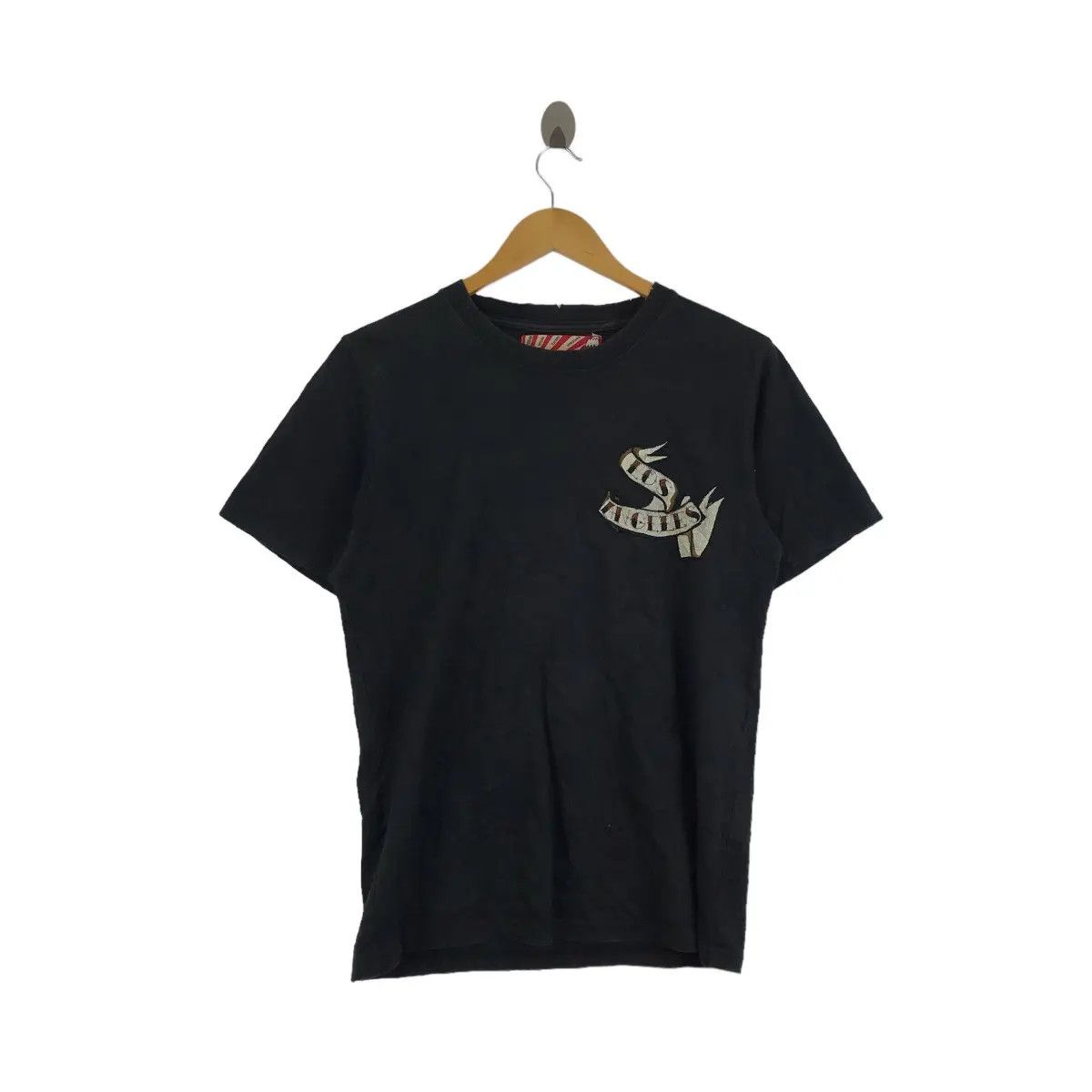 Vintage Vtg HOUSTON LOS ANGELES Skull Military Army Tee Shirt Peace Size US M / EU 48-50 / 2 - 4 Thumbnail