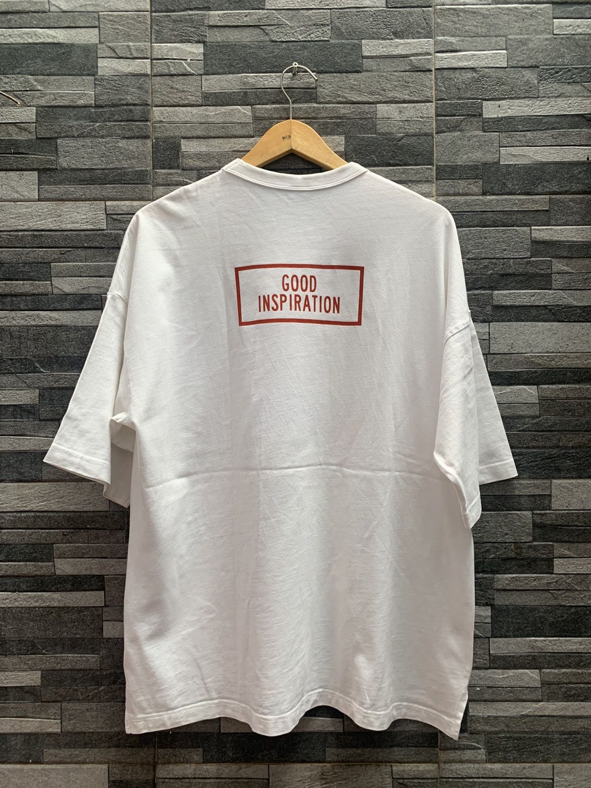 Maison MIHARA YASUHIRO Maison Mihara Yasuhiro " Good Inspiration " Tee Size US L / EU 52-54 / 3 - 2 Thumbnail