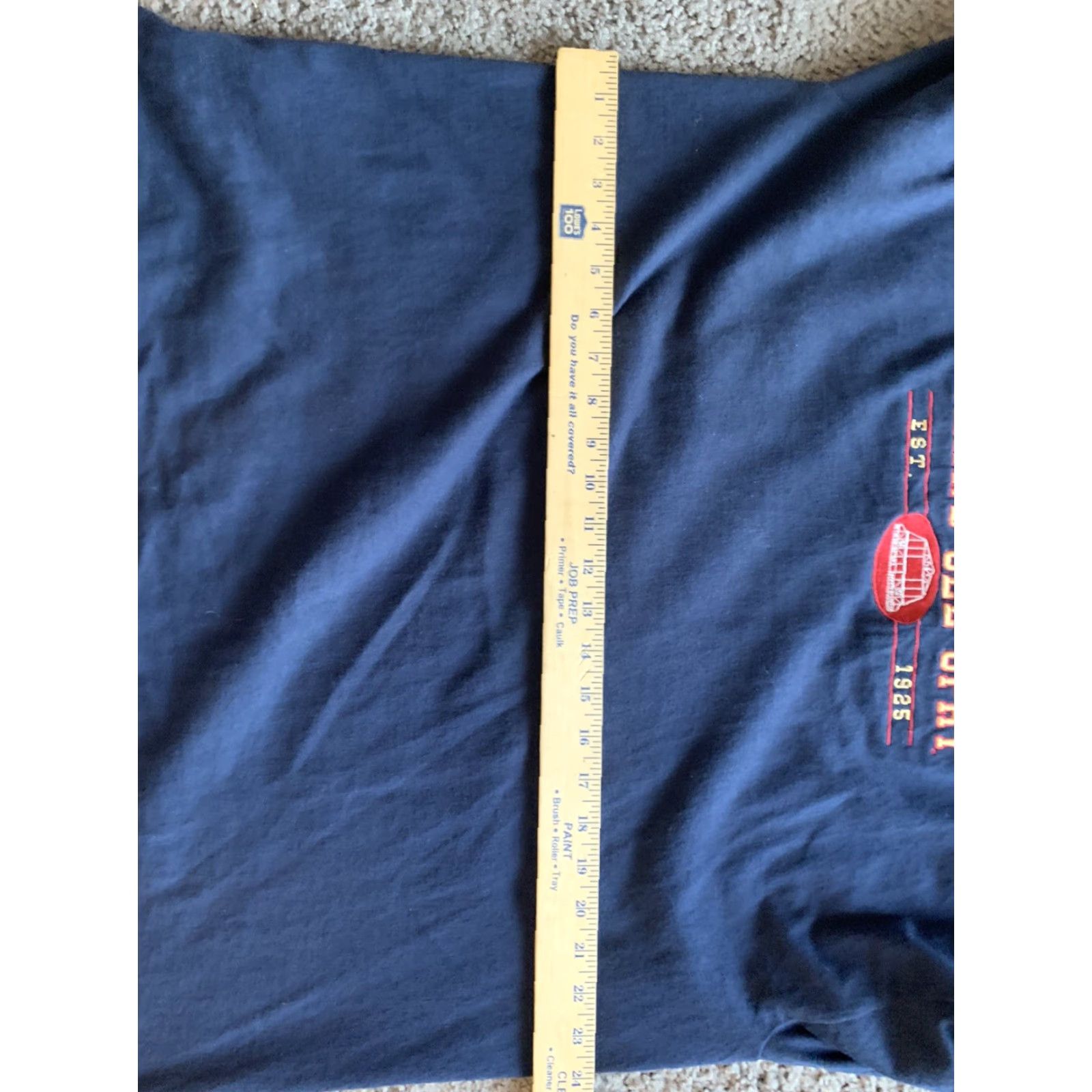Gildan VINTAGE GRAND OLE OPRY BLUE SHIRT Crew Neck Long Sleeve T-Shirt Adult Large Size US L / EU 52-54 / 3 - 4 Thumbnail