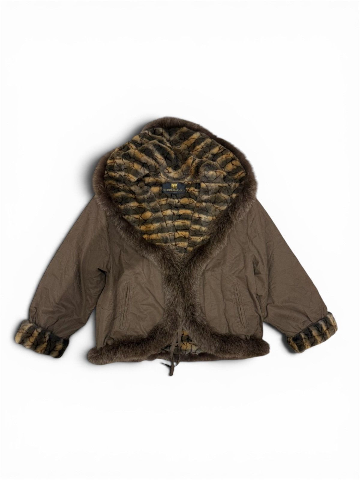 Pierre Balmain VTG PIERRE BALMAIN Fur Lining Jacket Size US L / EU 52-54 / 3 - 1 Thumbnail