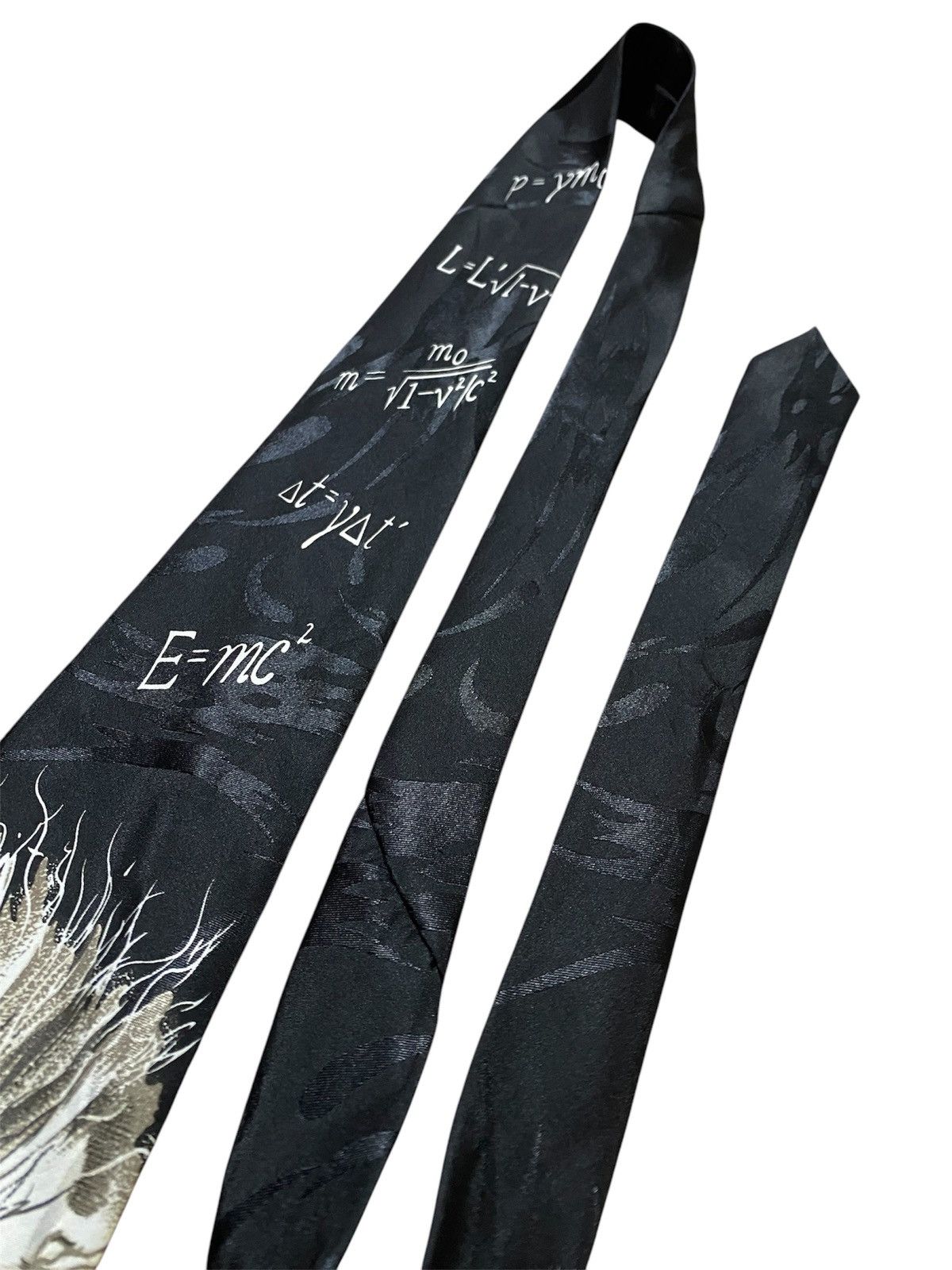 Designer Rare Albert Einstein Design Mathematical Formula Necktie Size ONE SIZE - 5 Thumbnail