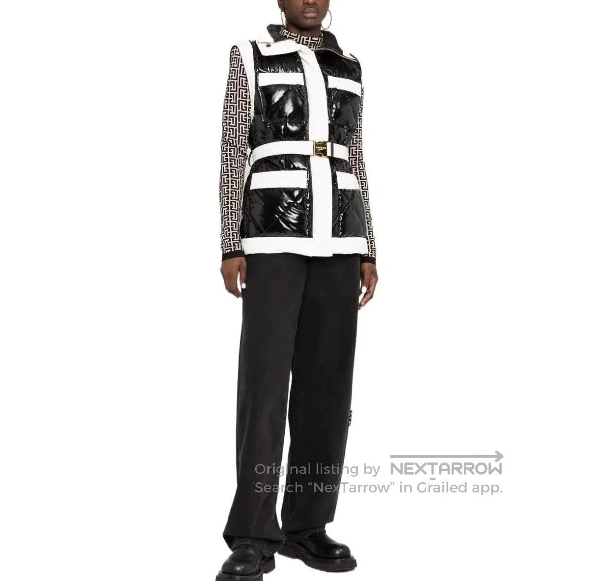 Balmain Balmain Women's Belted Hepburn Vest. Size M / US 6-8 / IT 42-44 - 8 Thumbnail
