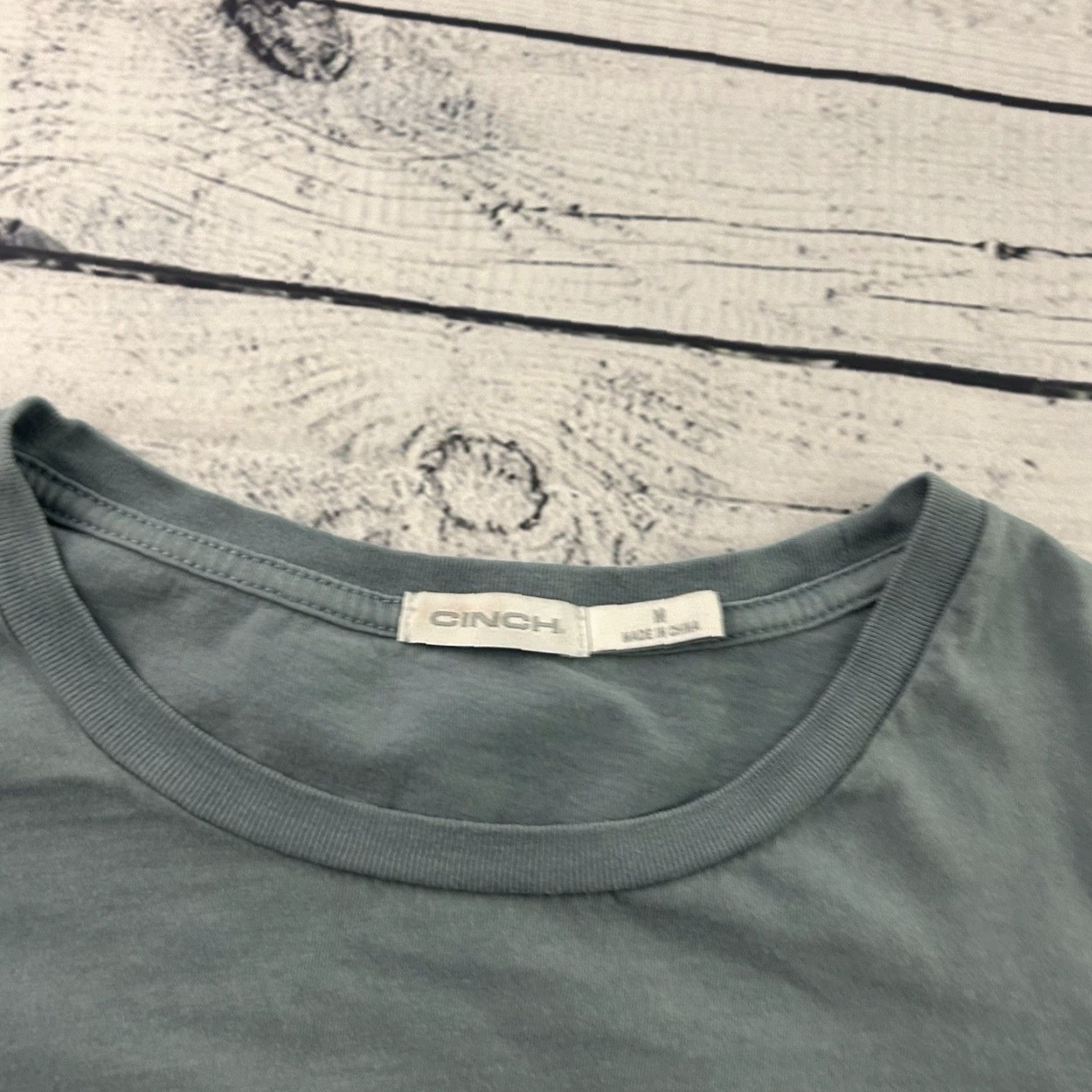 Vintage Cinch Long Sleeve T-Shirt Women's Small Blue Size S / US 4 / IT 40 - 2 Thumbnail