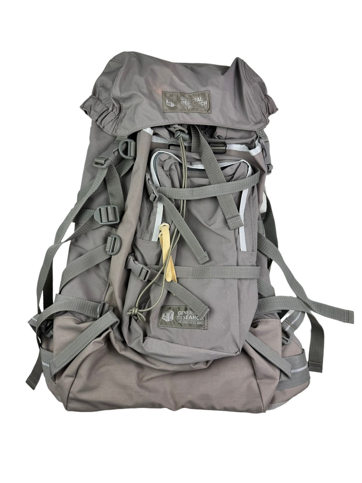 Pre-owned General Research 1999 The Useless Bag Modular Climbing Backpack Style 627 In Beige