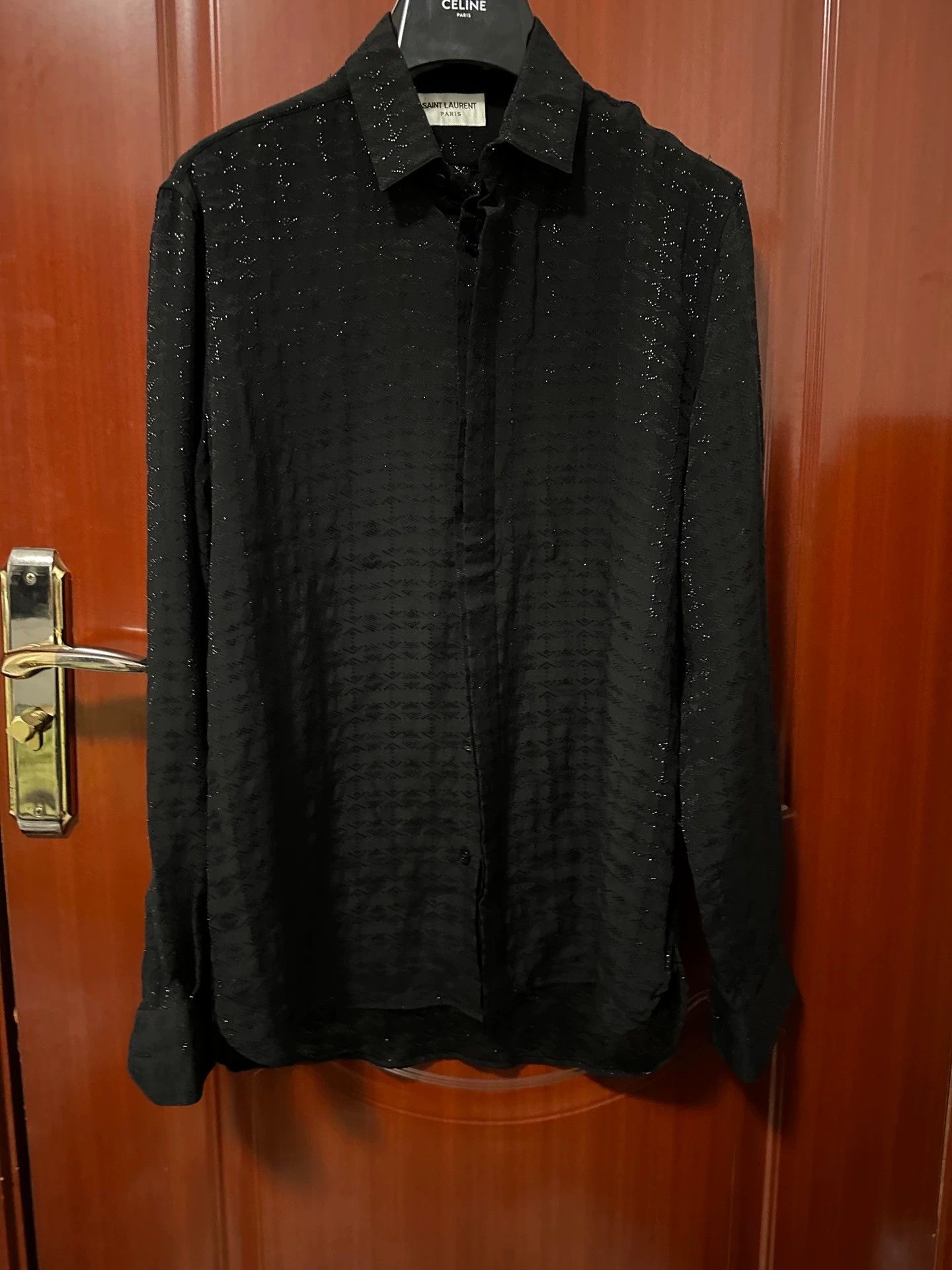 cherylSAINT LAURENT PARIS 22AWシルクボンバー cherylSAINT LAURENT PARIS 22AWシルクボンバー cherylSAINT LAURENT