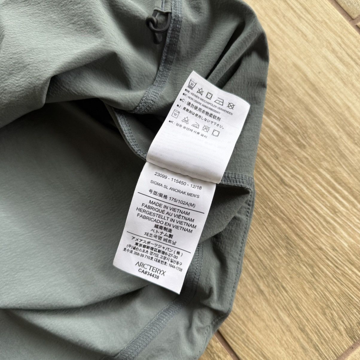 Arc'teryx Arc’teryx Sigma SL Anorak Jacket Size US M / EU 48-50 / 2 - 9 Thumbnail