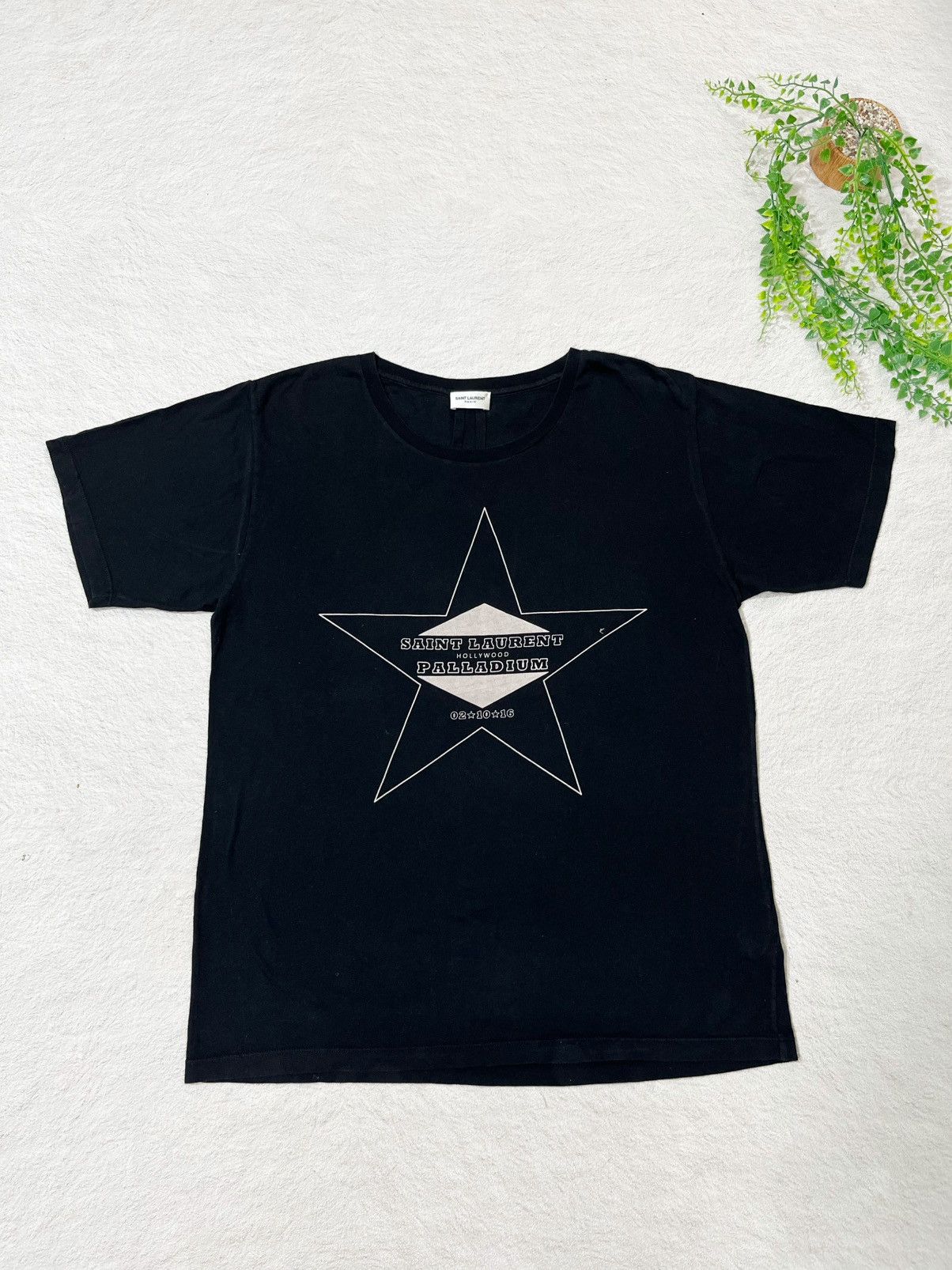 Saint Laurent Paris FW16 Saint Laurent bloodluster palladium black