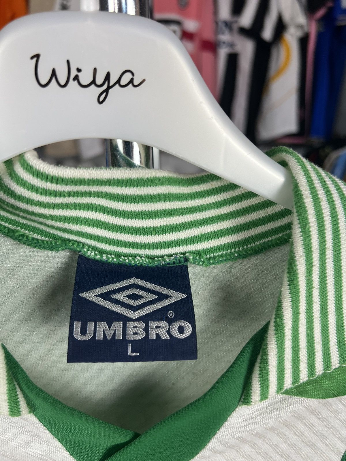 Soccer Jersey Umbro Celtic 1995/97 Retro Vintage Shirt