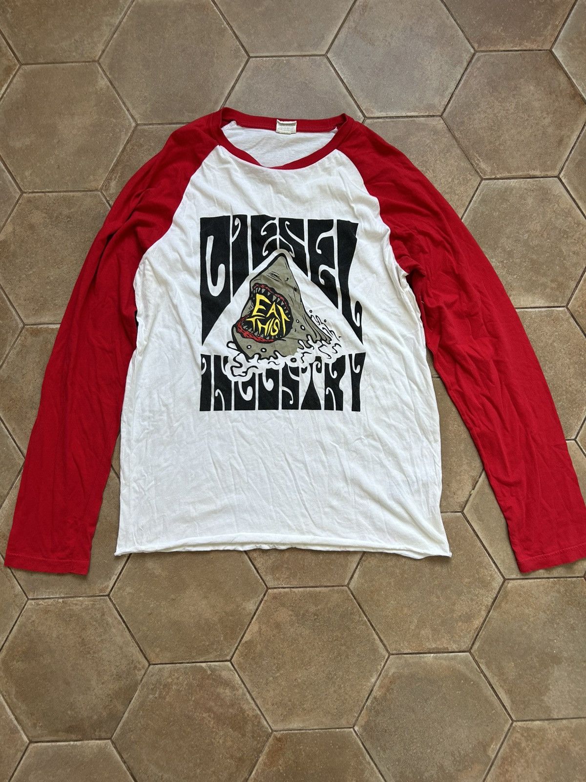 Diesel Vintage y2k diesel longsleeve sweater t-shirt opium style Size US M / EU 48-50 / 2 - 1 Thumbnail