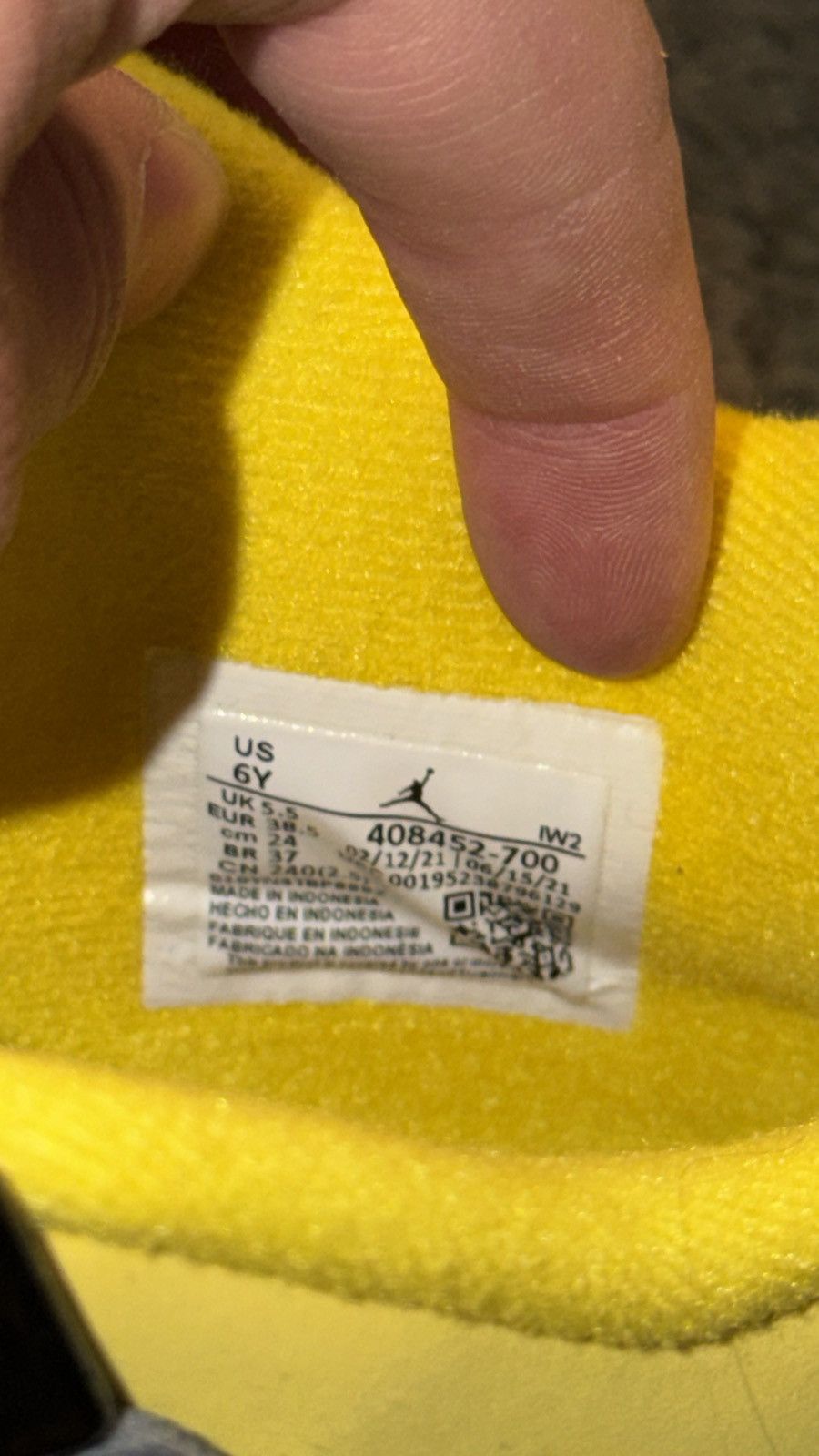 Nike Jordan 4 Thunder Size US 6 / IT 36 - 5 Thumbnail