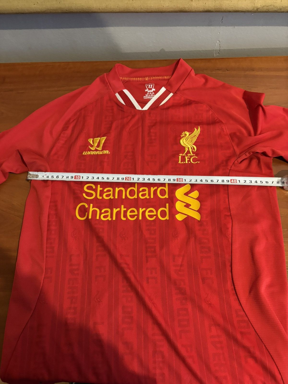 Warrior 2013/14 Warrior Liverpool FC Home Soccer Jersey Men’s Size L Size US L / EU 52-54 / 3 - 11 Thumbnail