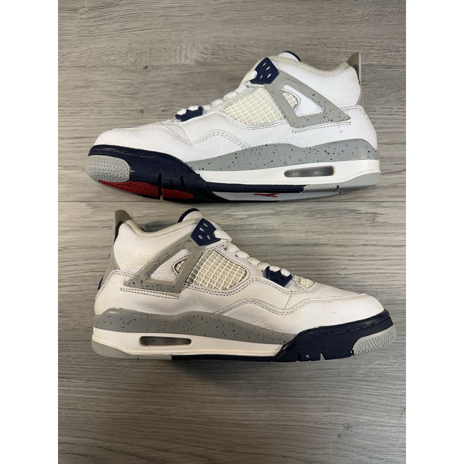 Jordan Brand Jordan 4 Retro Midnight Navy GS - Size 6.5y Size US 6.5 / EU 39-40 - 3 Thumbnail