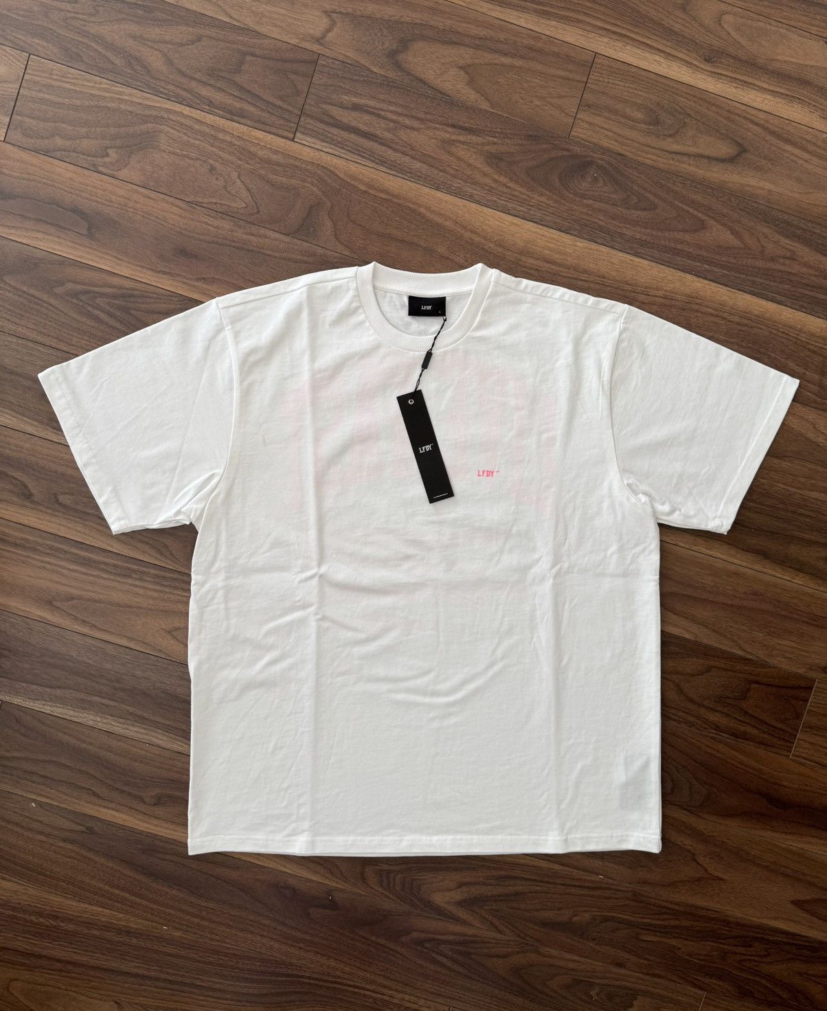 LFDY LFDY LiveFast No Rich Parents Pink Tshirt Tee Size US L / EU 52-54 / 3 - 6 Thumbnail