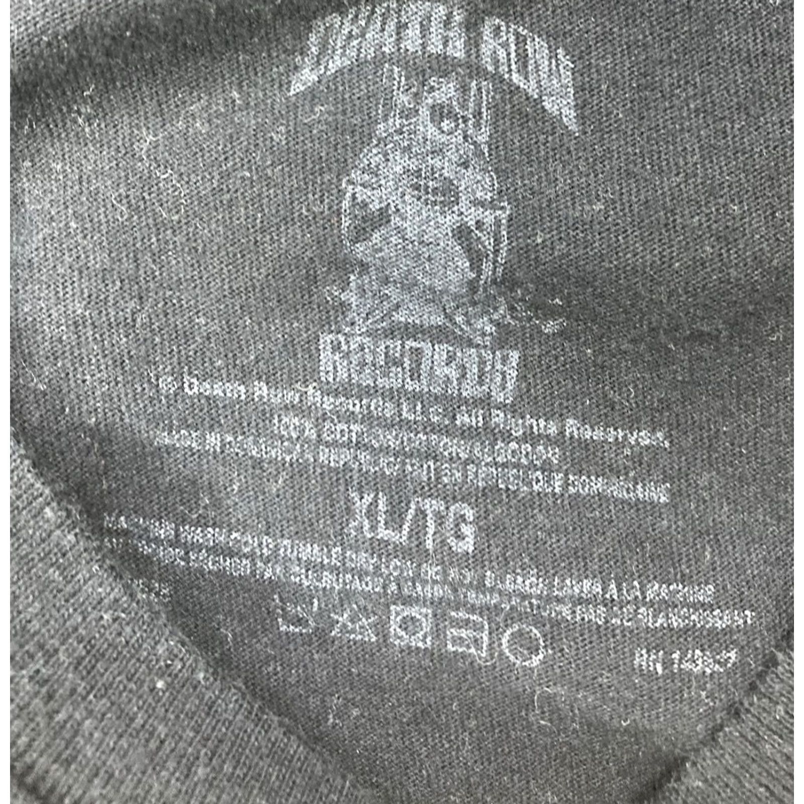 Vintage Death Row Records Shirt Mens XL Black Snoop Dogg Graphic Men Short Sleeve Music Rap Size US XL / EU 56 / 4 - 4 Thumbnail