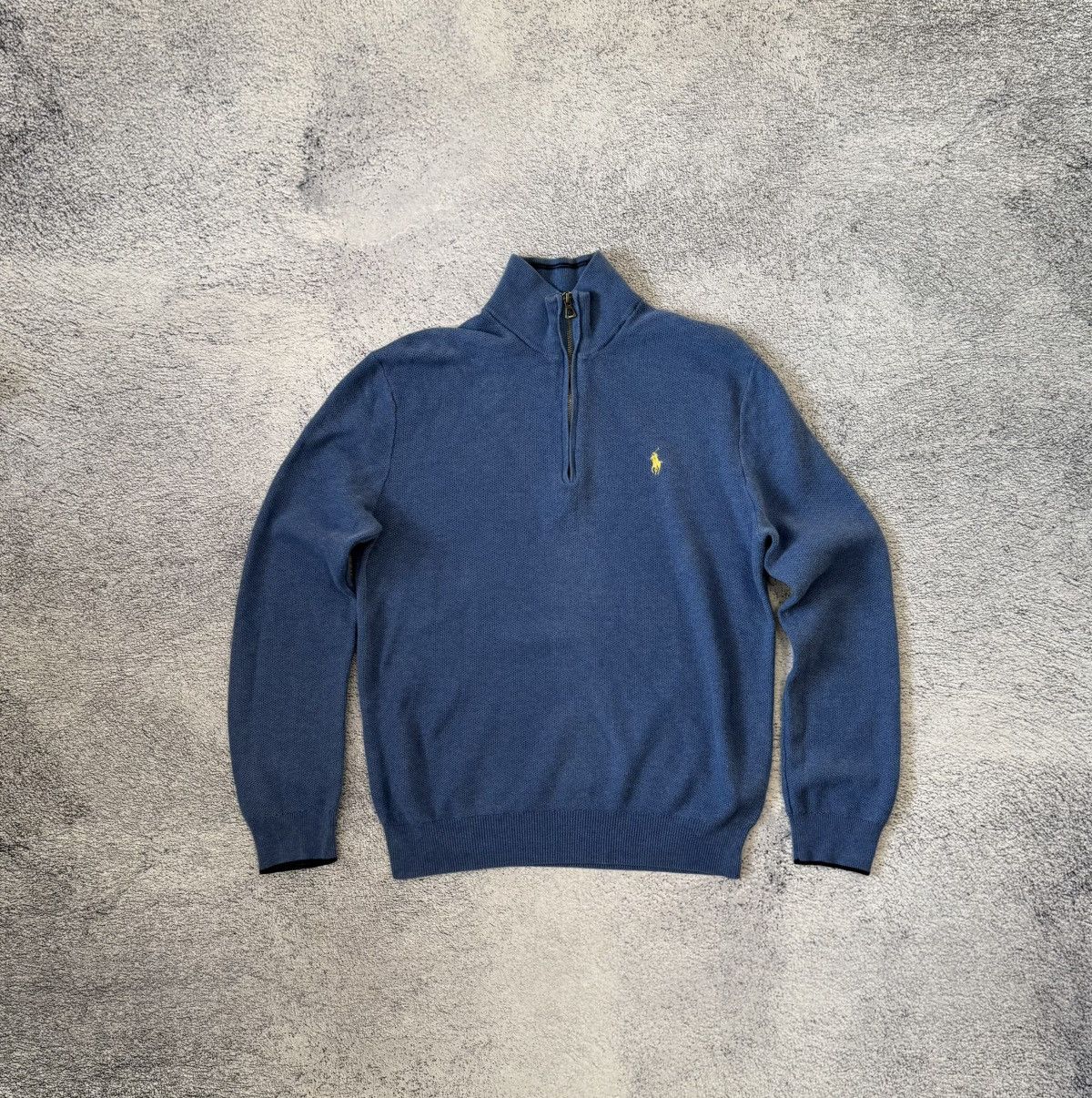 Polo Ralph Lauren Polo Ralph Lauren Sweater 1/4 Zip Knit Pullover Cotton Men M Size US M / EU 48-50 / 2 - 2 Thumbnail