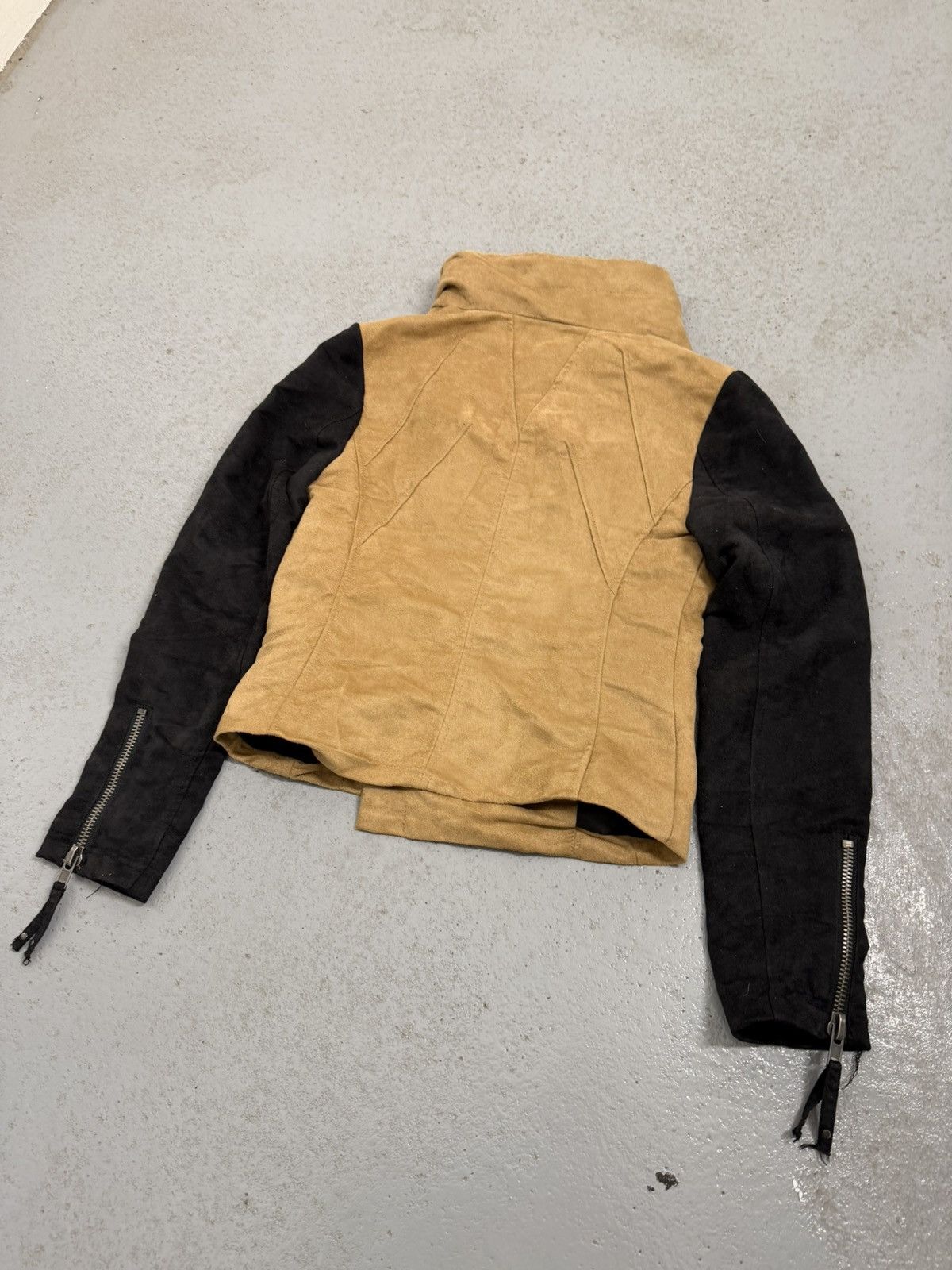 Other Avant-garde Rick Type Zip Suede Deconstructed Jacket Size S / US 4 / IT 40 - 10 Thumbnail