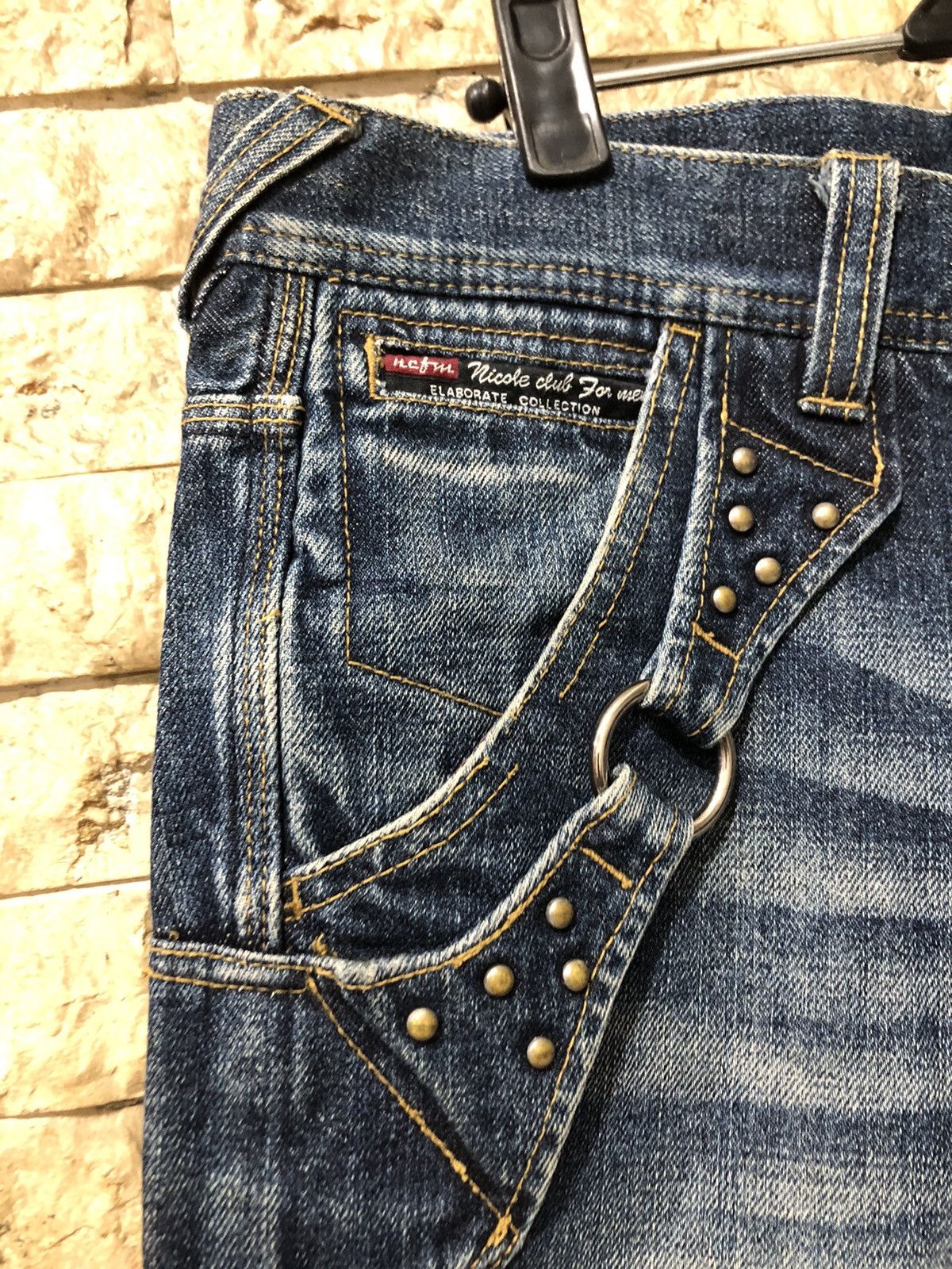Beauty Beast × Japanese Brand × Nicole Club Nicole Club For Men Denim Shorts Size US 34 / EU 50 - 3 Thumbnail