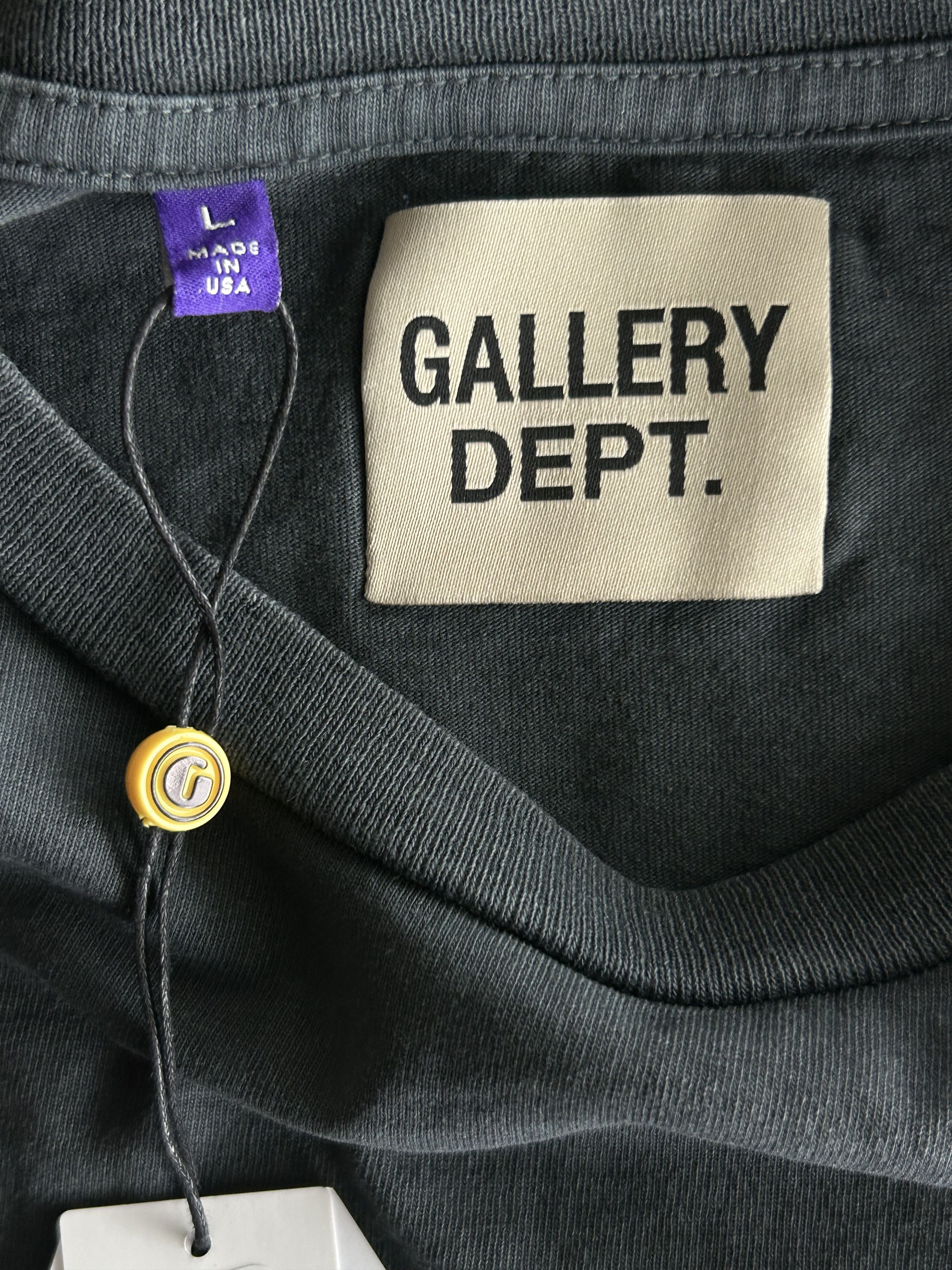 Gallery Dept. Gallery Dept Black Flying Brain Pocket T-Shirt Size US XXL / EU 58 / 5 - 3 Thumbnail