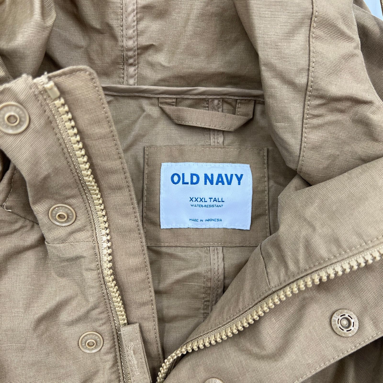 Old Navy Old Navy Hooded Shell Parka Jacket Teakwood Brown Tall Size US XXL / EU 58 / 5 - 3 Thumbnail