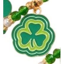 Handmade St Patricks Day Shamrock Knotted String Beaded Bracelet Ankl Size ONE SIZE - 11 Thumbnail