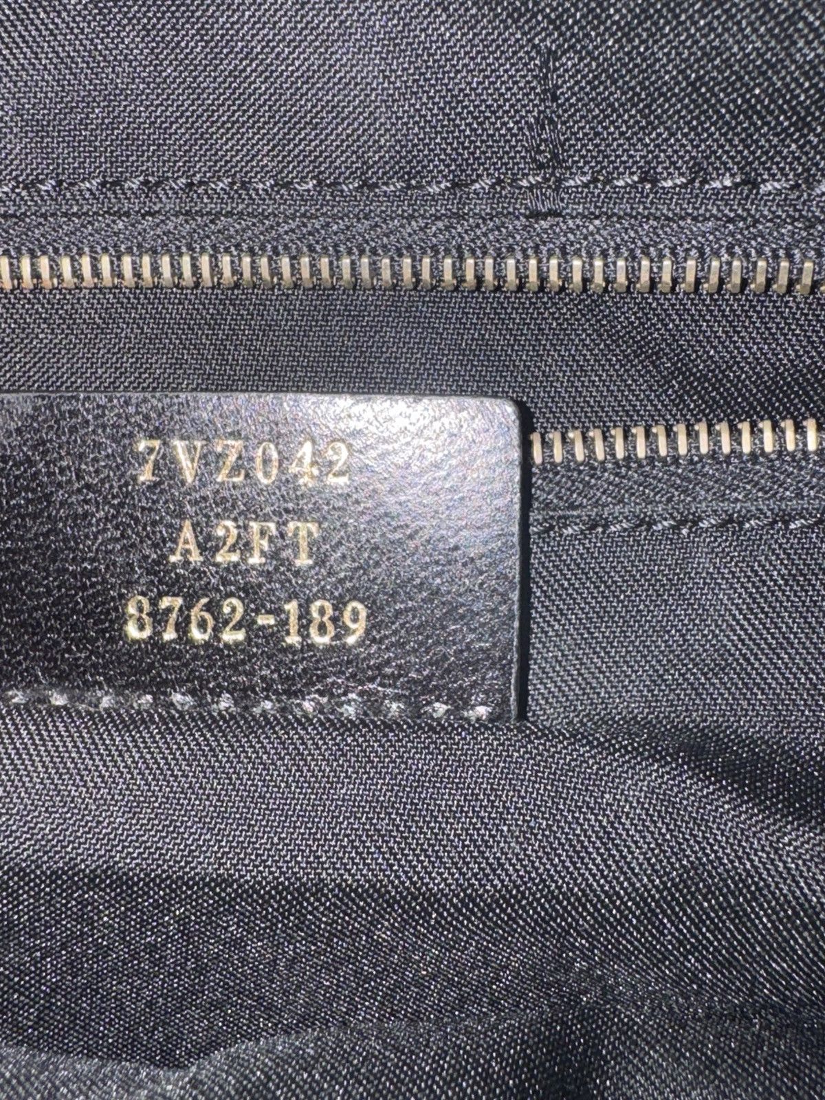 Fendi Fendi Monster Eyes Black Gold Tone Backpack Size ONE SIZE - 16 Thumbnail