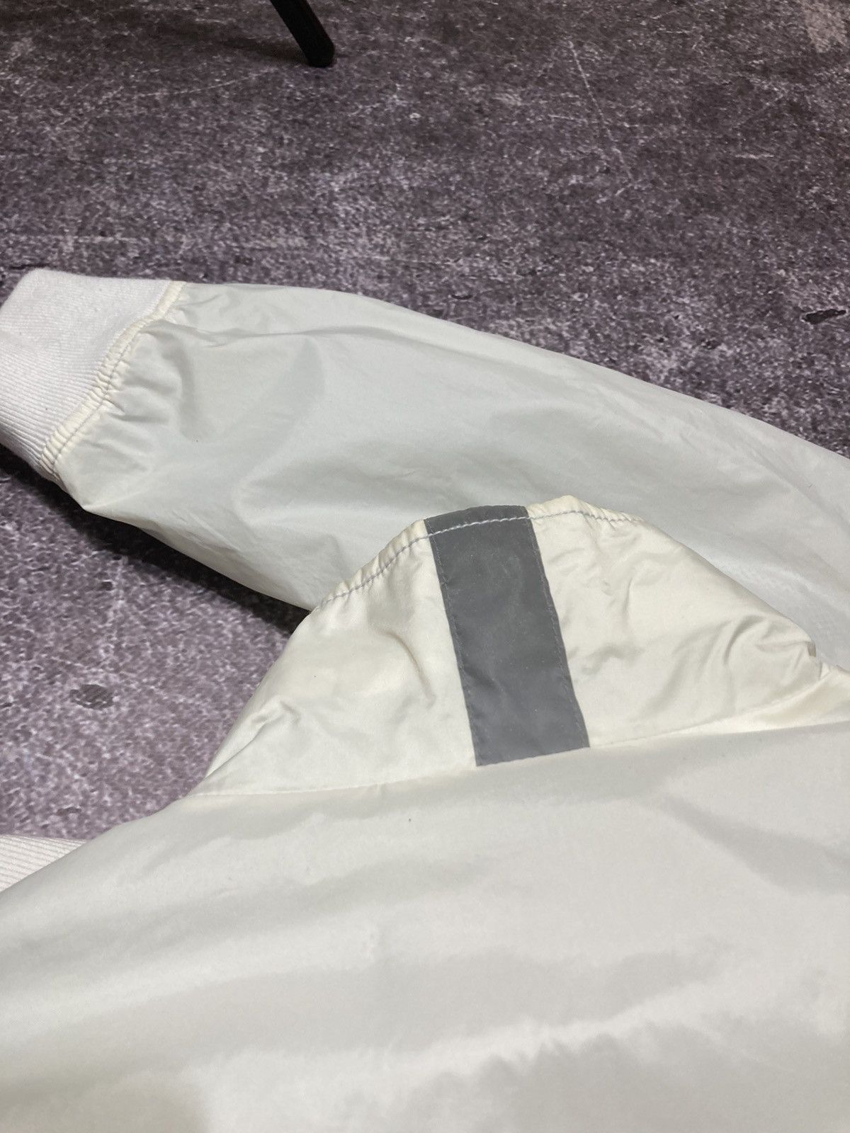 Belstaff Belstaff Nylon Jacket Bomber Silver Size L Biker Size US L / EU 52-54 / 3 - 11 Thumbnail