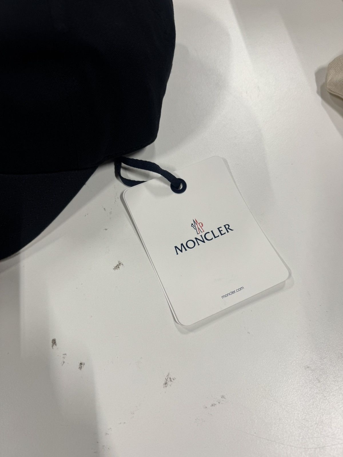 Moncler Moncler Logo Patch Script Baseball Cap NEW 400$ Size ONE SIZE - 4 Thumbnail