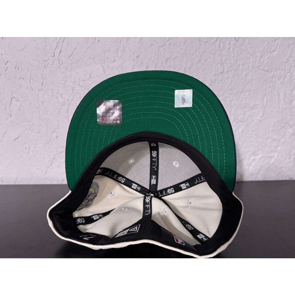 MyFitteds × New Era 7 1/4 Boston Celtics x MyFitteds Fitted Hat - Necco Shamrock Size ONE SIZE - 6 Thumbnail