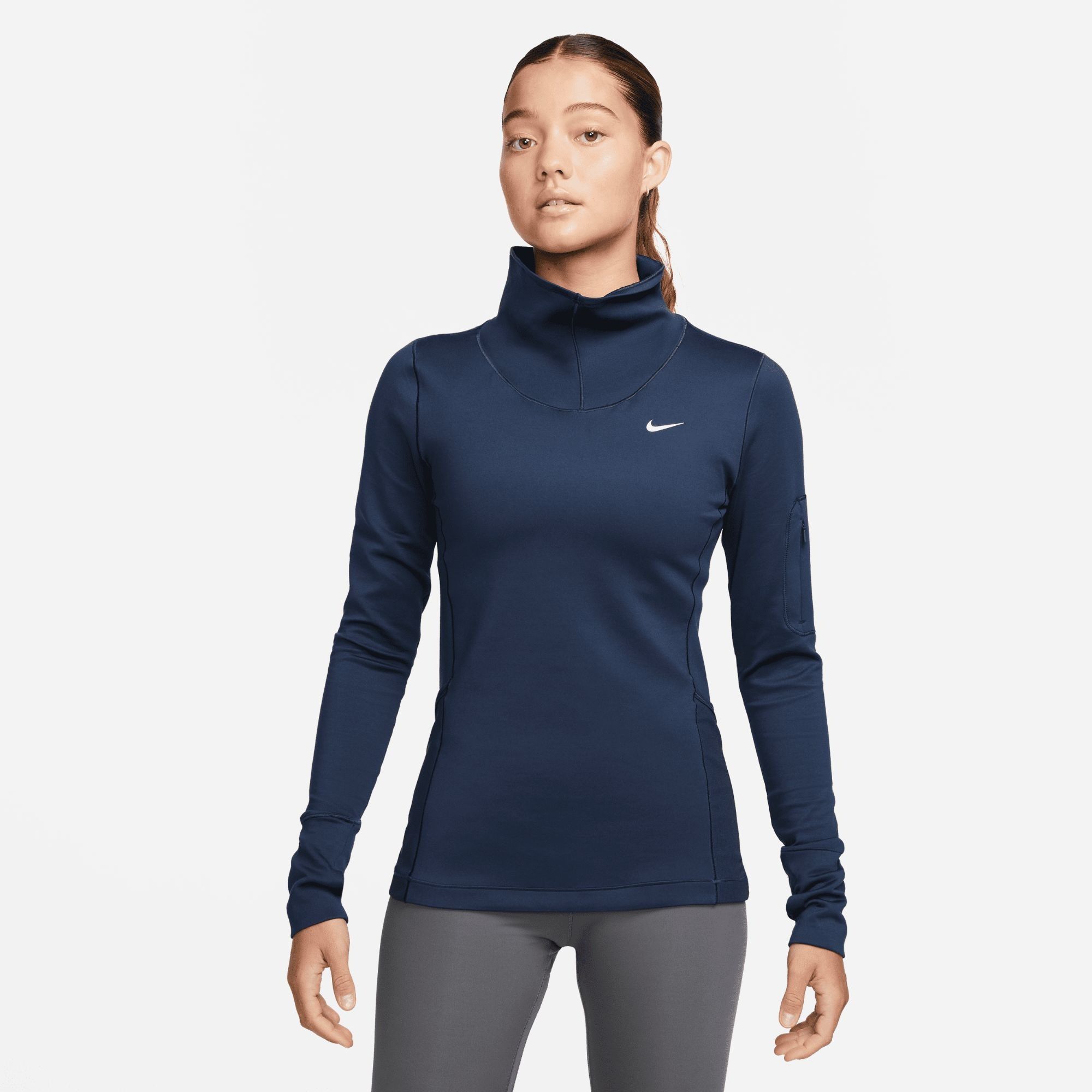 Nike $70 NWT NIKE WOMEN'S THERMA-FIT LIGHT SWEATER SZ XS Size XS / US 0-2 / IT 36-38 - 1 Thumbnail