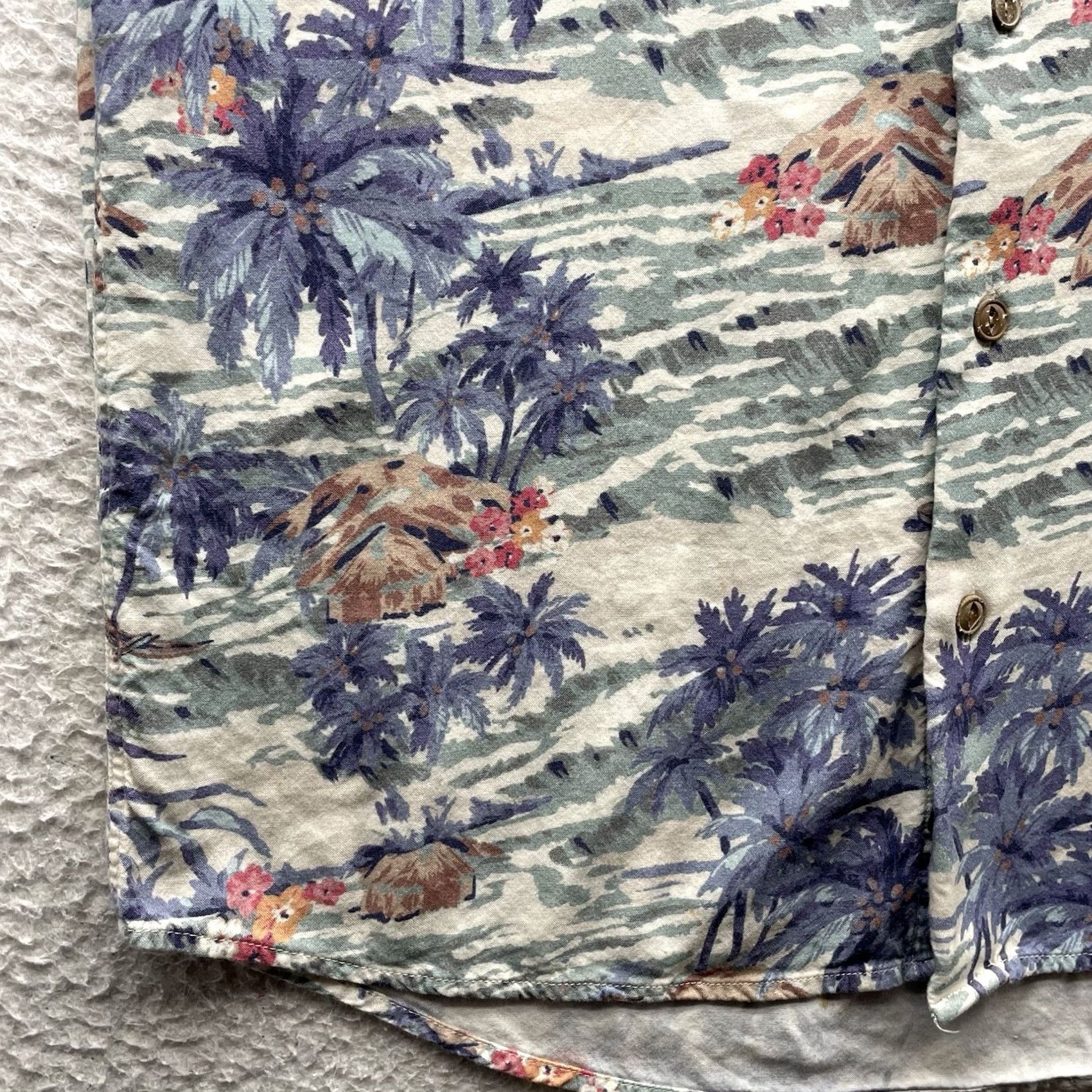 Faherty Faherty Button Up Shirt Mens Medium Floral Tropical Hawaiian Beach Rayon Dad Size US M / EU 48-50 / 2 - 3 Thumbnail