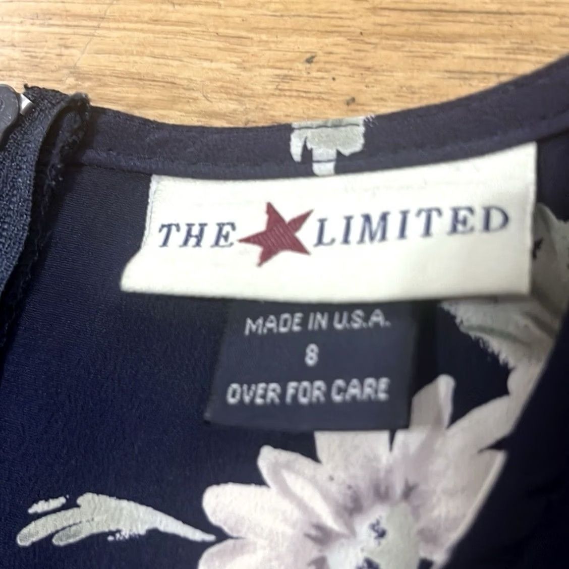 Vintage VINTAGE The Limited Midi Dress Women 8 Blue Floral Daisy Empire Waist Belle Fairy Whimsy Size M / US 6-8 / IT 42-44 - 6 Thumbnail