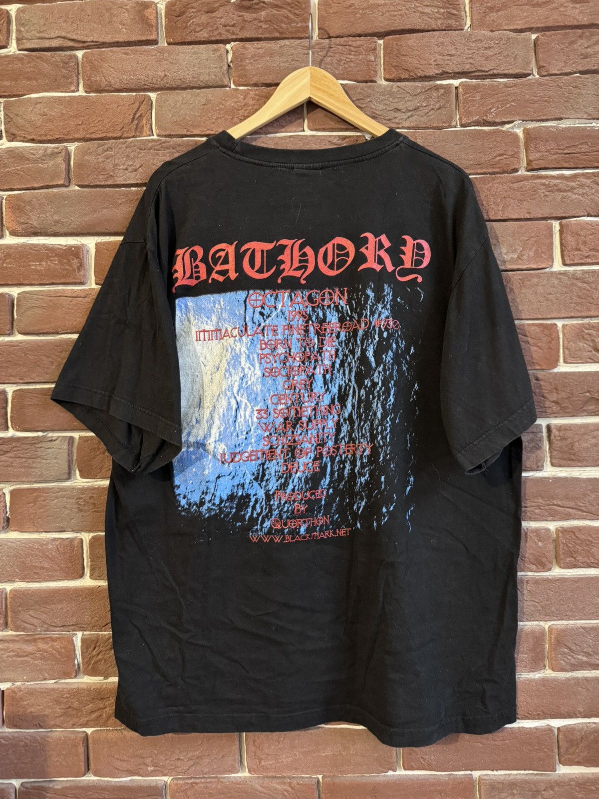 Band Tees Bathory Octagon Vintage 00s Black Metal Band Tee Death XL Size US XL / EU 56 / 4 - 2 Thumbnail