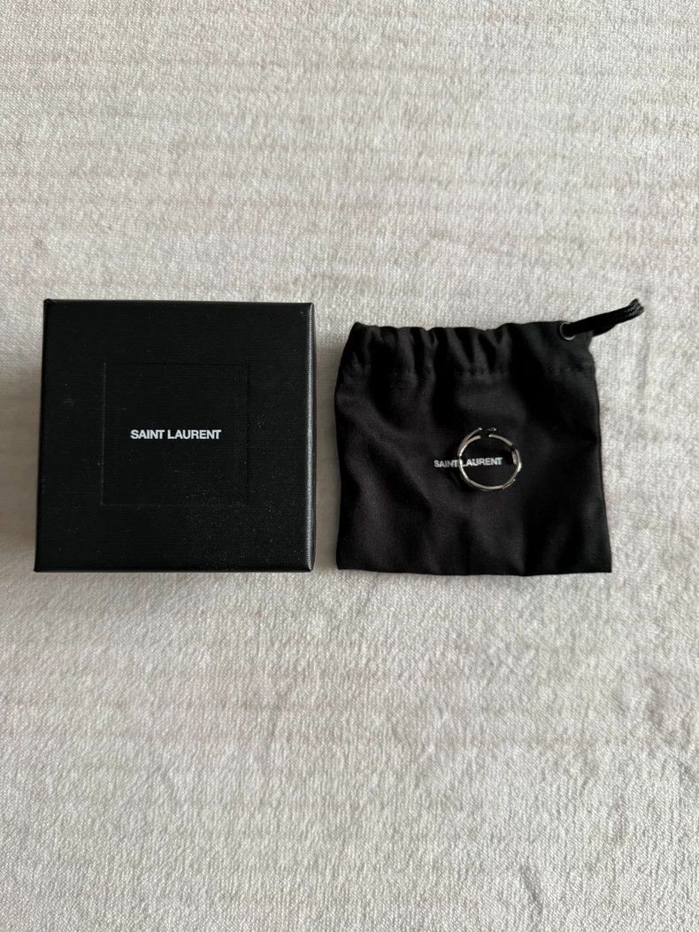 Saint Laurent Paris saint laurent parisTwist Ring 2503-Nextarrow Size ONE SIZE - 1 Thumbnail