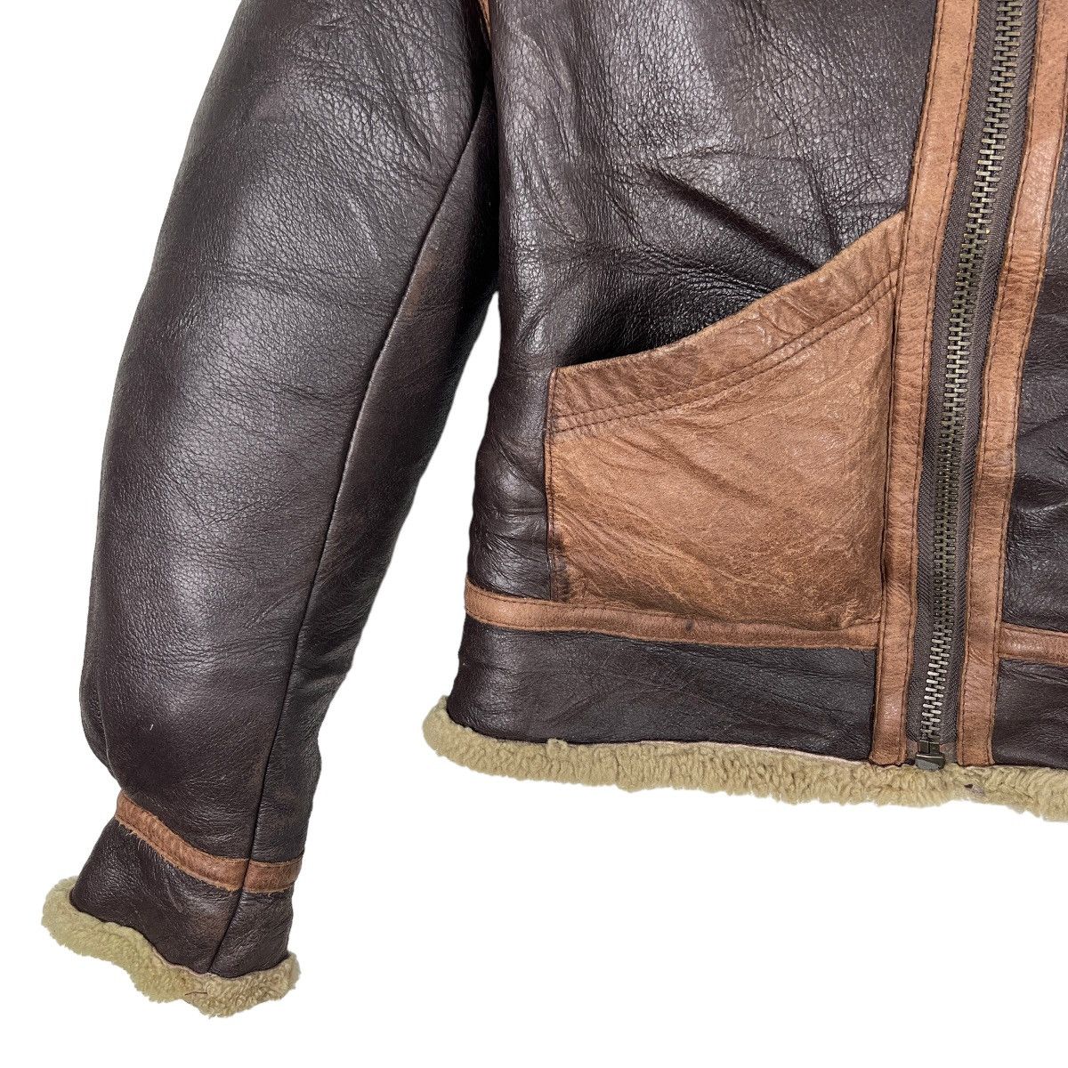 45rpm 🔥 ARCHIVES 45rpm KIRO HIRATA CROP LEATHER SHEARLING JACKET Size US S / EU 44-46 / 1 - 11 Thumbnail
