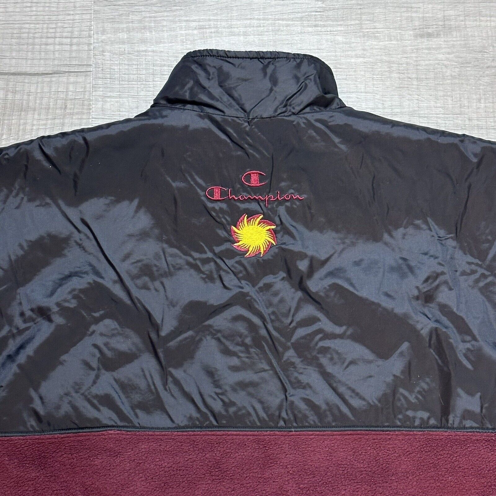 Champion × Vintage VINTAGE Arizona State Sun Devils 1/4 Zip Pullover Jacket Size US L / EU 52-54 / 3 - 9 Thumbnail