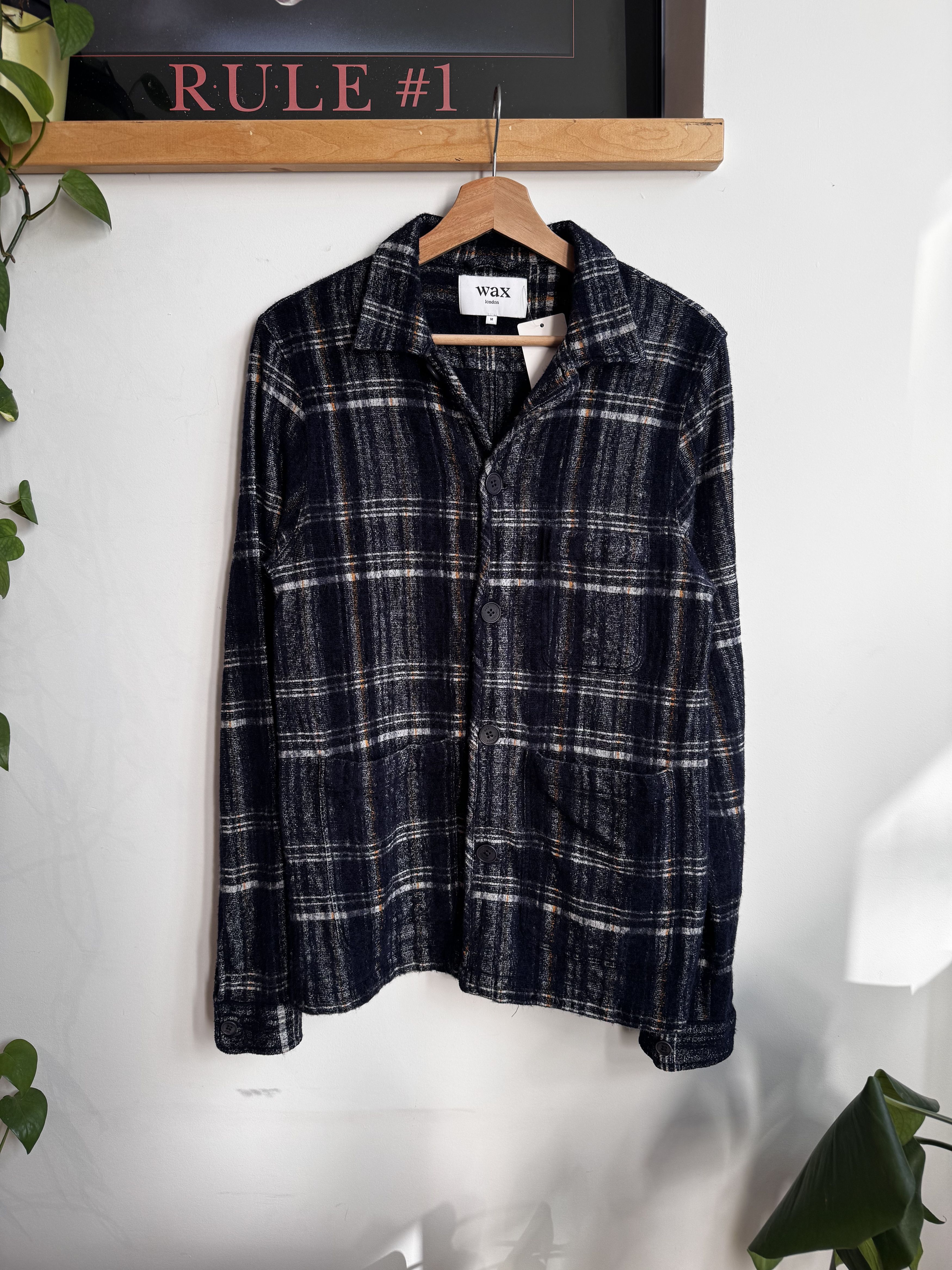 Wax London Wax London Flannel Size M Fit Smaller Size US M / EU 48-50 / 2 - 1 Thumbnail
